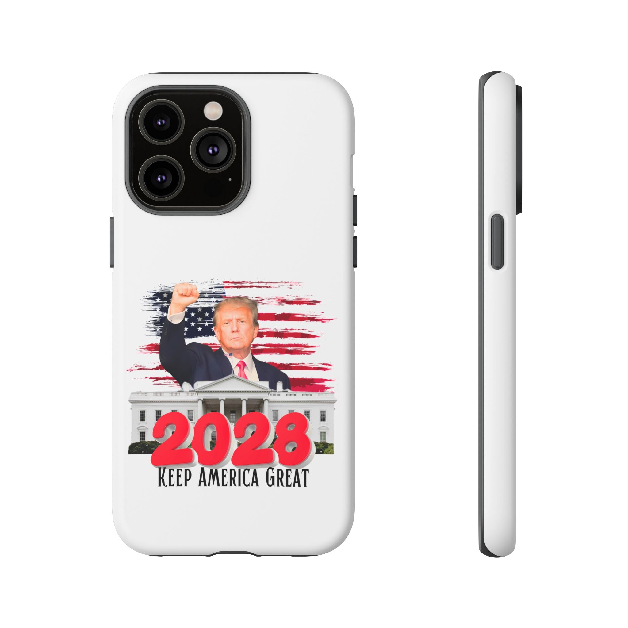 2028 Keep America Great Phone Case | Patriotic Trump Design