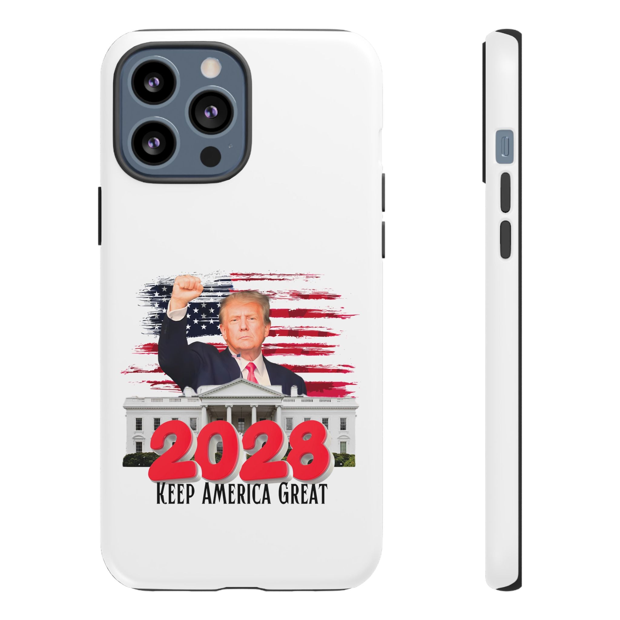 2028 Keep America Great Phone Case | Patriotic Trump Design
