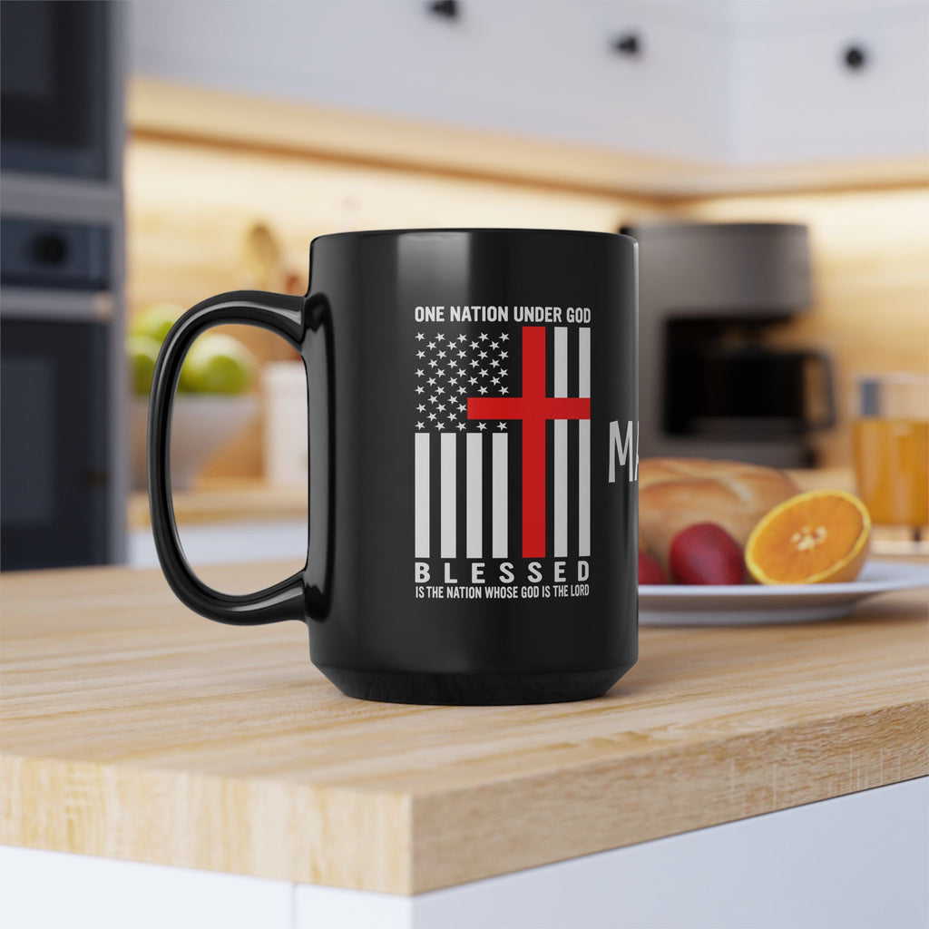 One Nation Under GOD Maga Coffee Mug 11oz/15oz