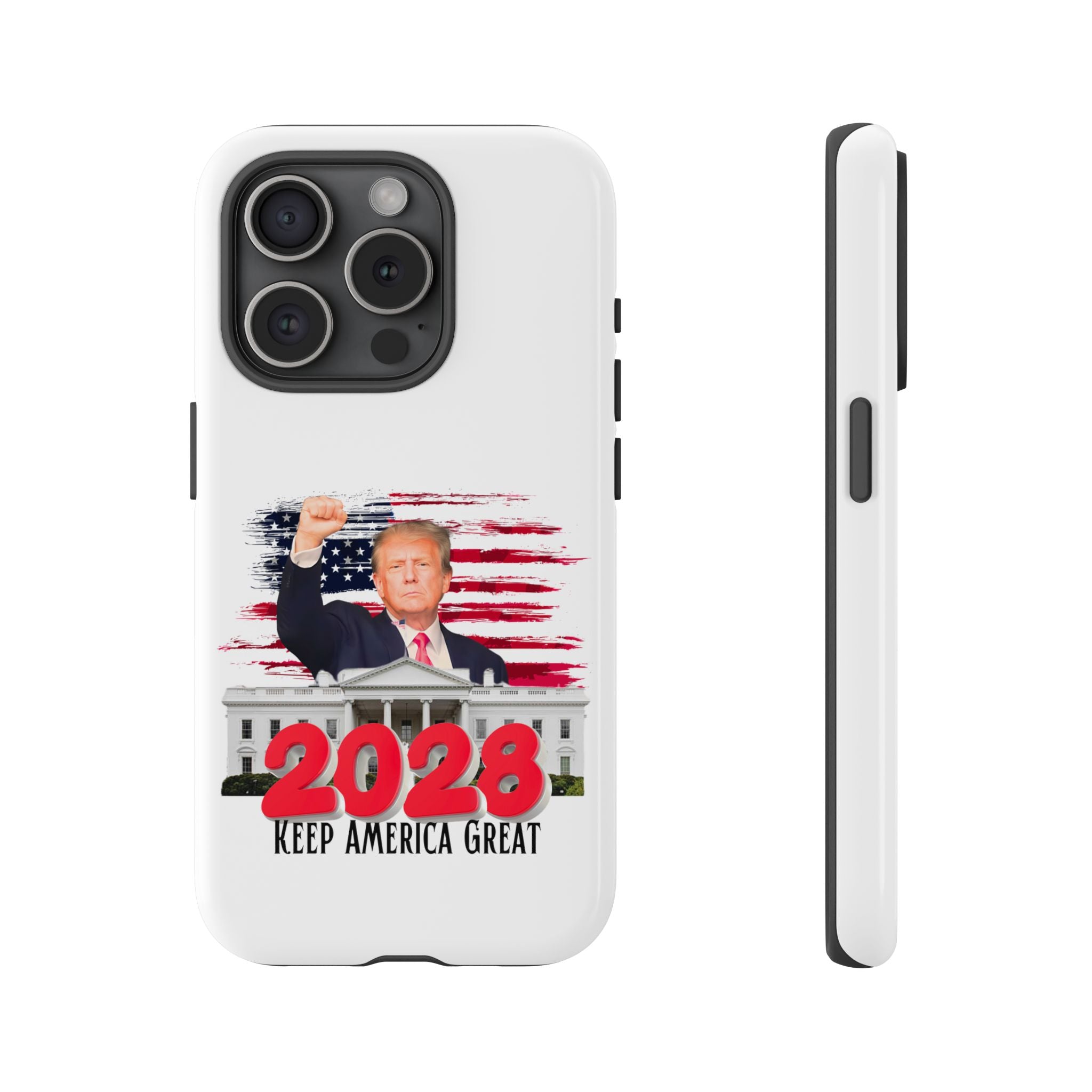 2028 Keep America Great Phone Case | Patriotic Trump Design