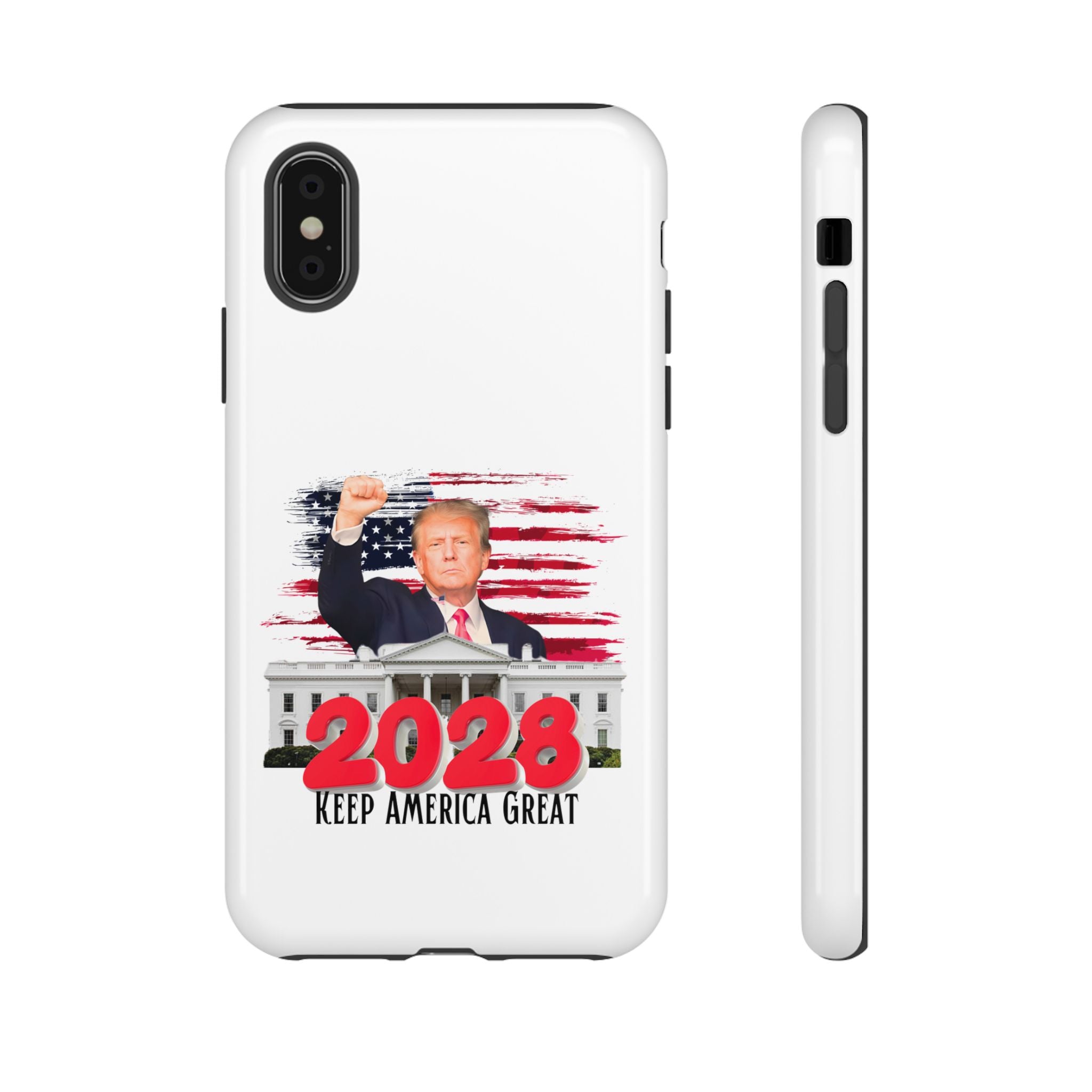 2028 Keep America Great Phone Case | Patriotic Trump Design