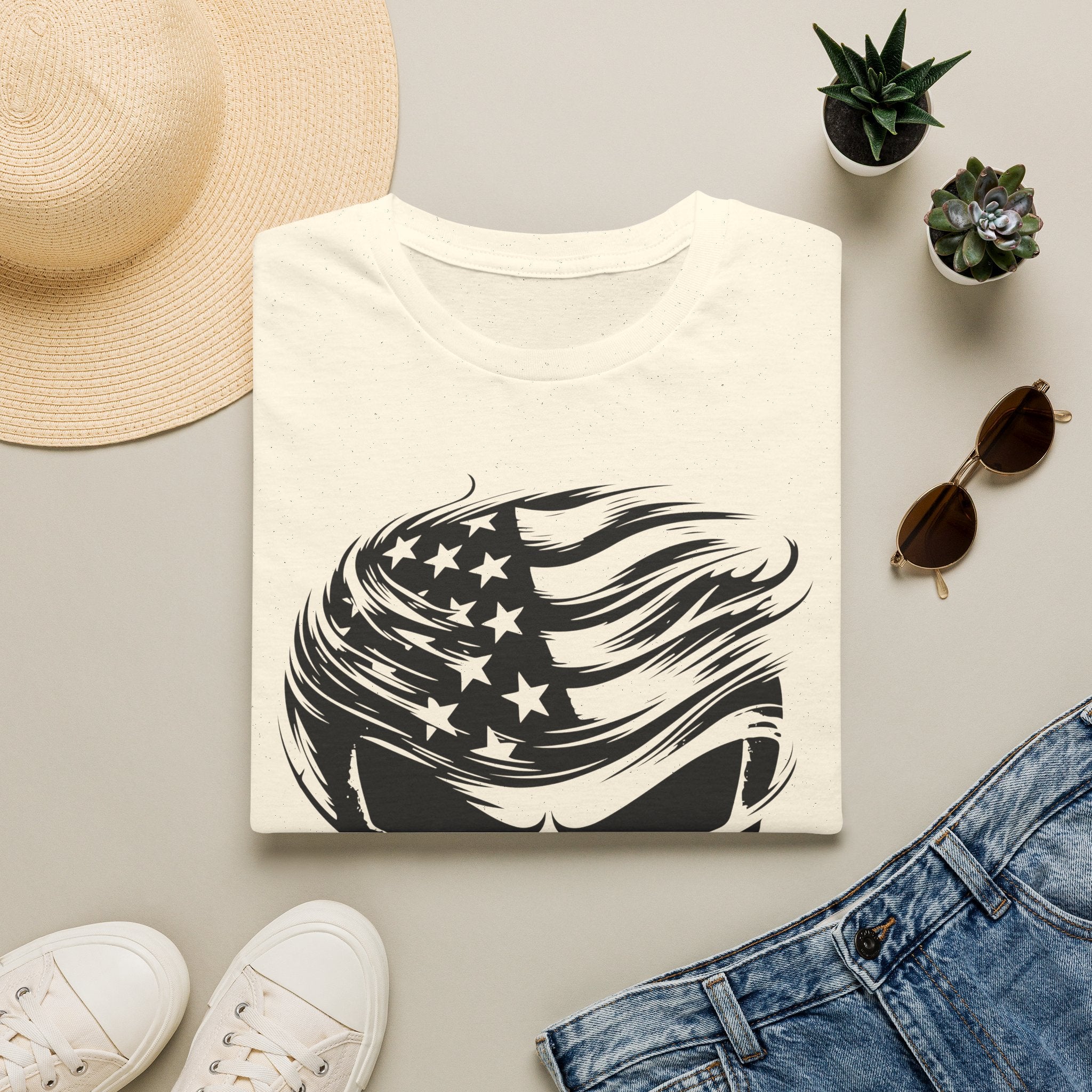 Punisher Patriotic Skull Graphic T-Shirt | Mens Womans  Softstyle Tee, Unique Gift, Casual Wear, Festival Apparel, Statement Shirt