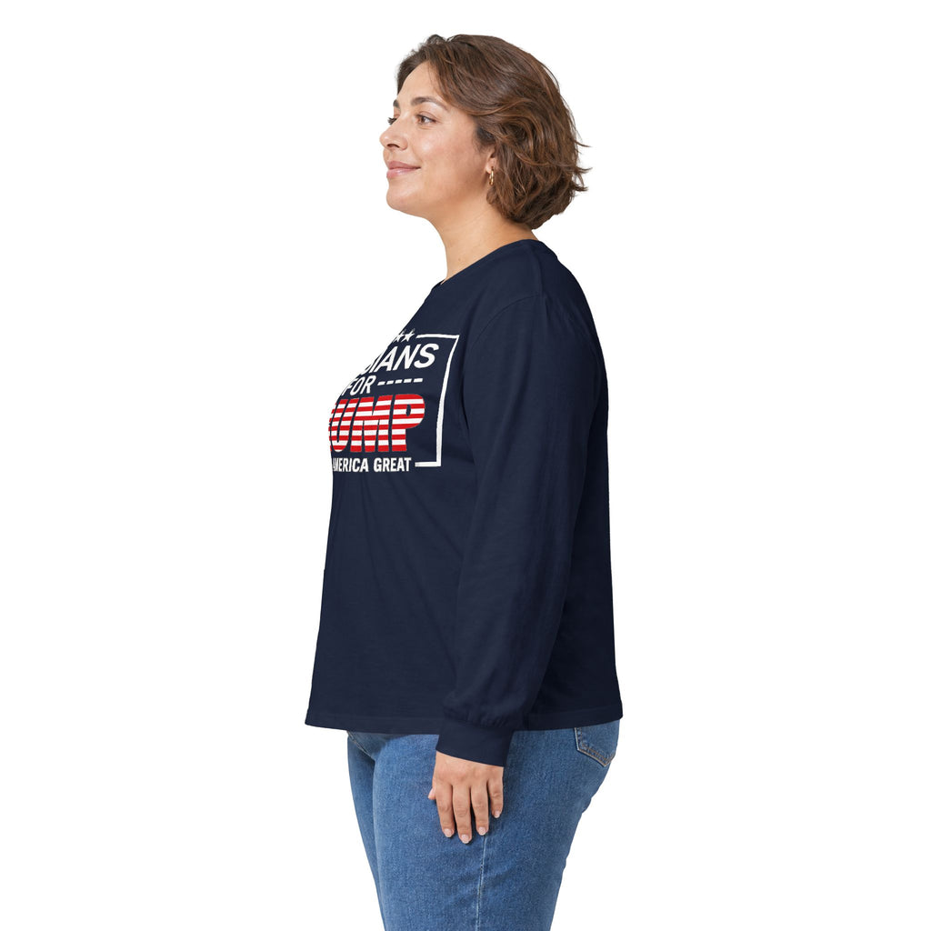 Persians For Trump Long Sleeve Tee — Keeping America Great #Iran #Persia #Trump