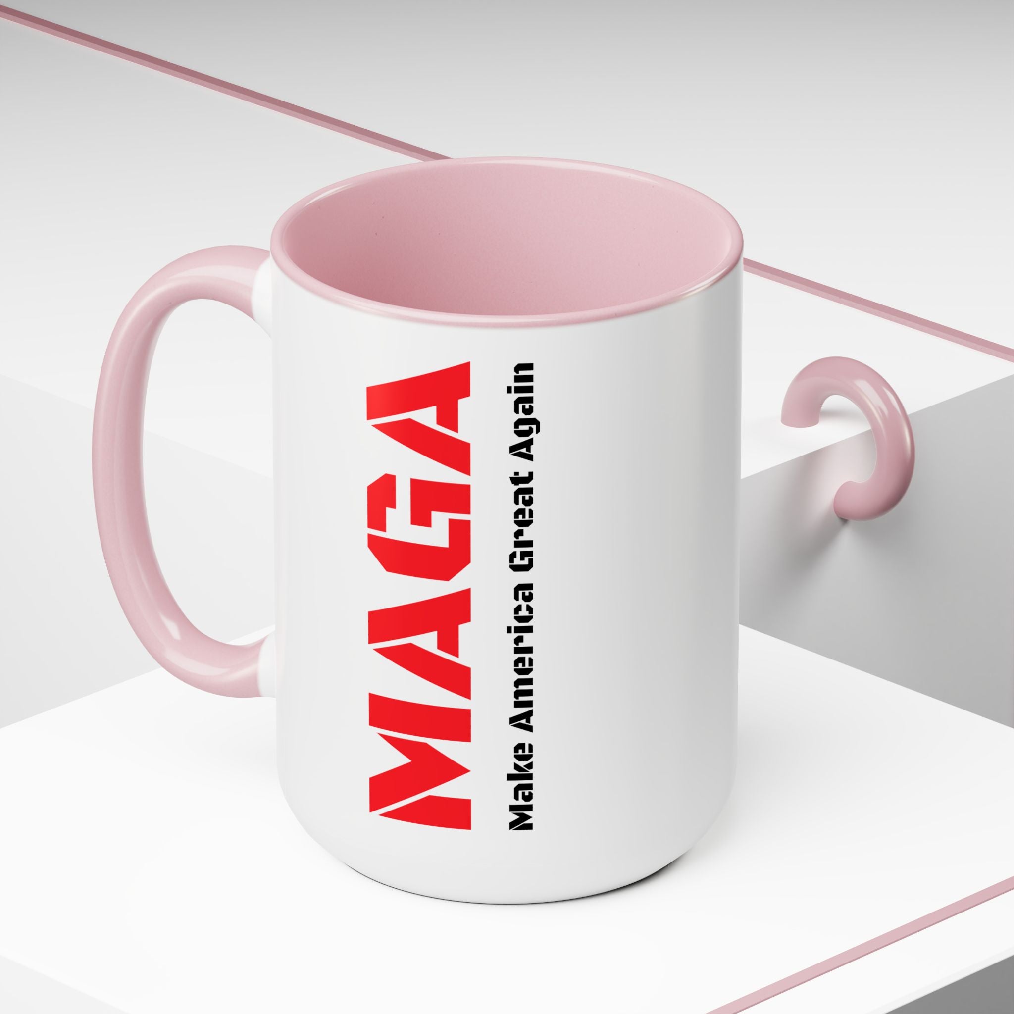 MAGA Two-Tone Coffee Mugs, 15oz