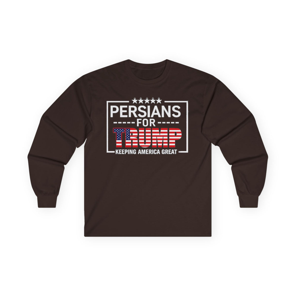 Persians For Trump Long Sleeve Tee — Keeping America Great #Iran #Persia #Trump