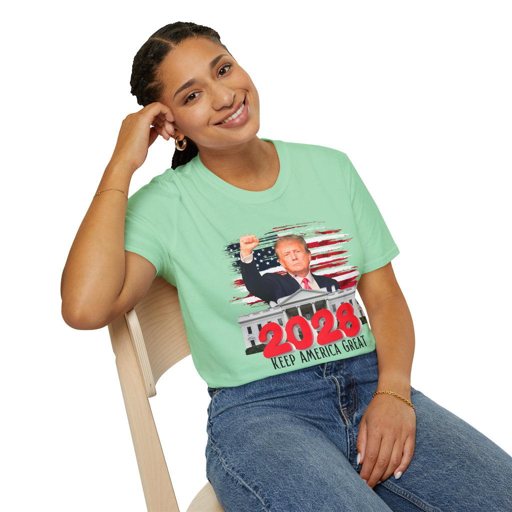 2028 Keep America Great T-Shirt | Patriotic Election Design #Trump