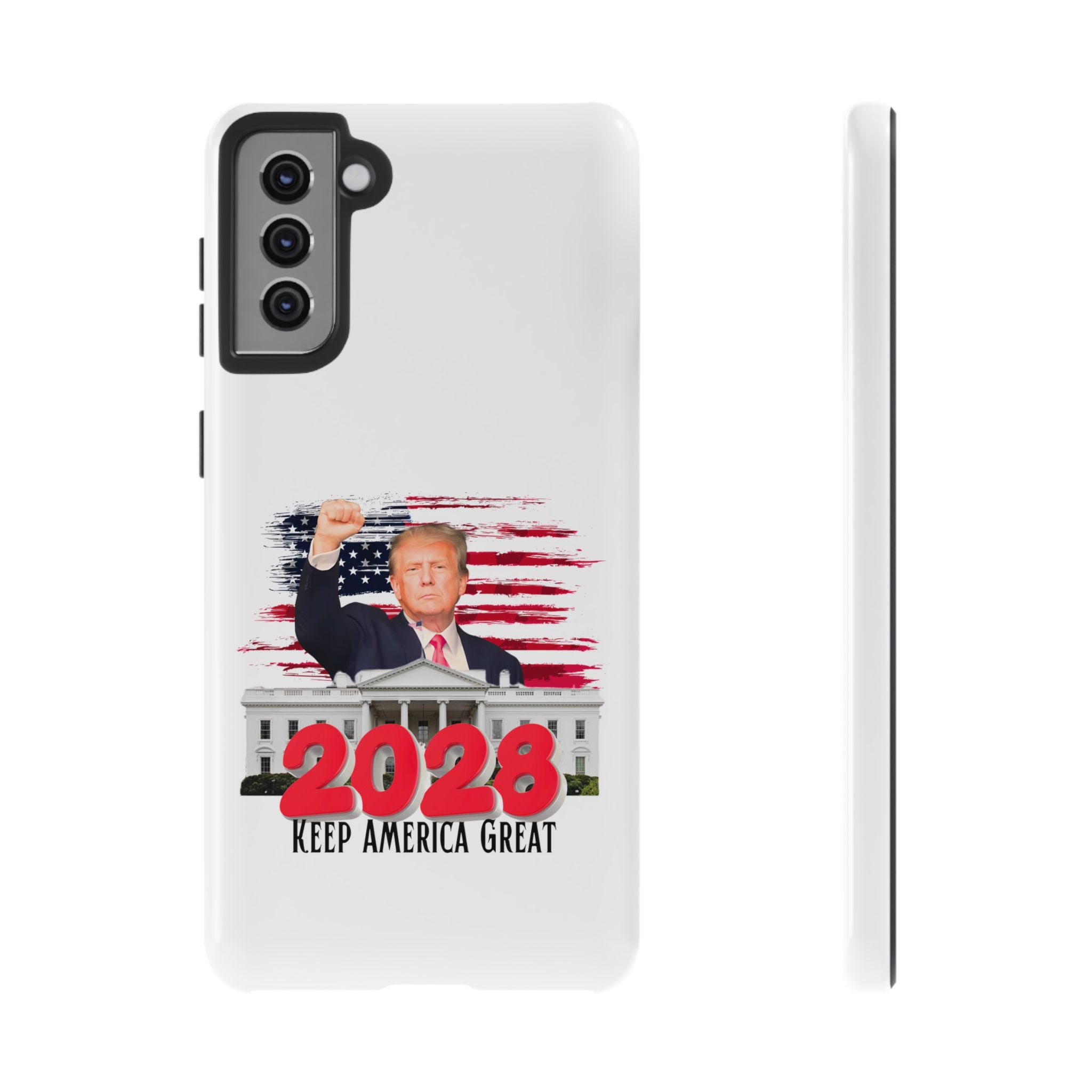 2028 Keep America Great Phone Case | Patriotic Trump Design