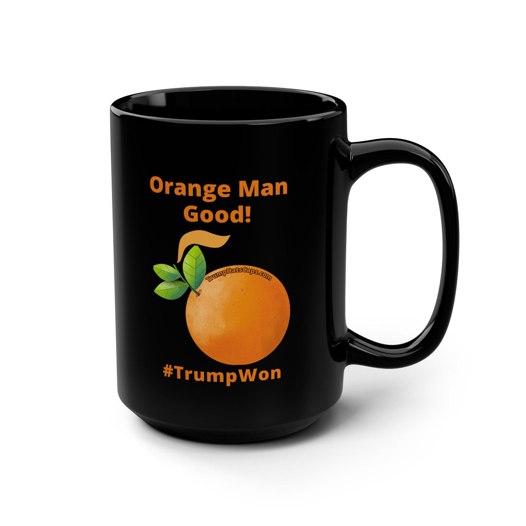 Orange Man Good  Mug, Conservative Gift, Pro-Trump Coffee Cup, 15oz Tea Mug, Republican Supporter Drinkware, Conservative Gift Ideas