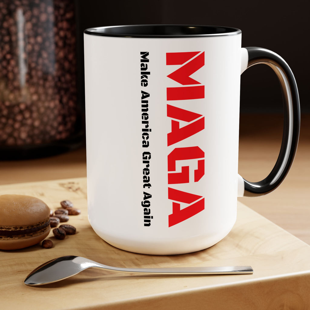 MAGA Two-Tone Coffee Mugs, 15oz