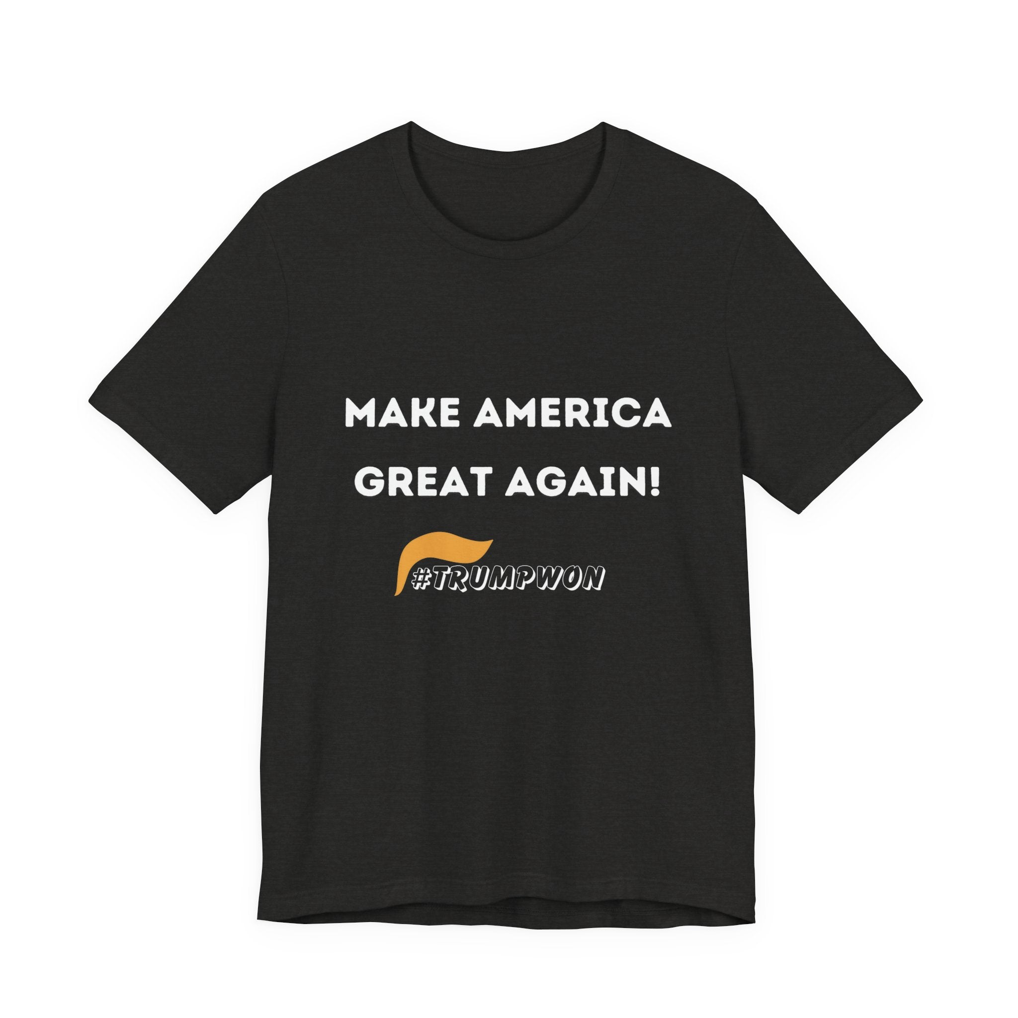 Make America Great Again #TrumpWon Unisex Jersey Short Sleeve Tee