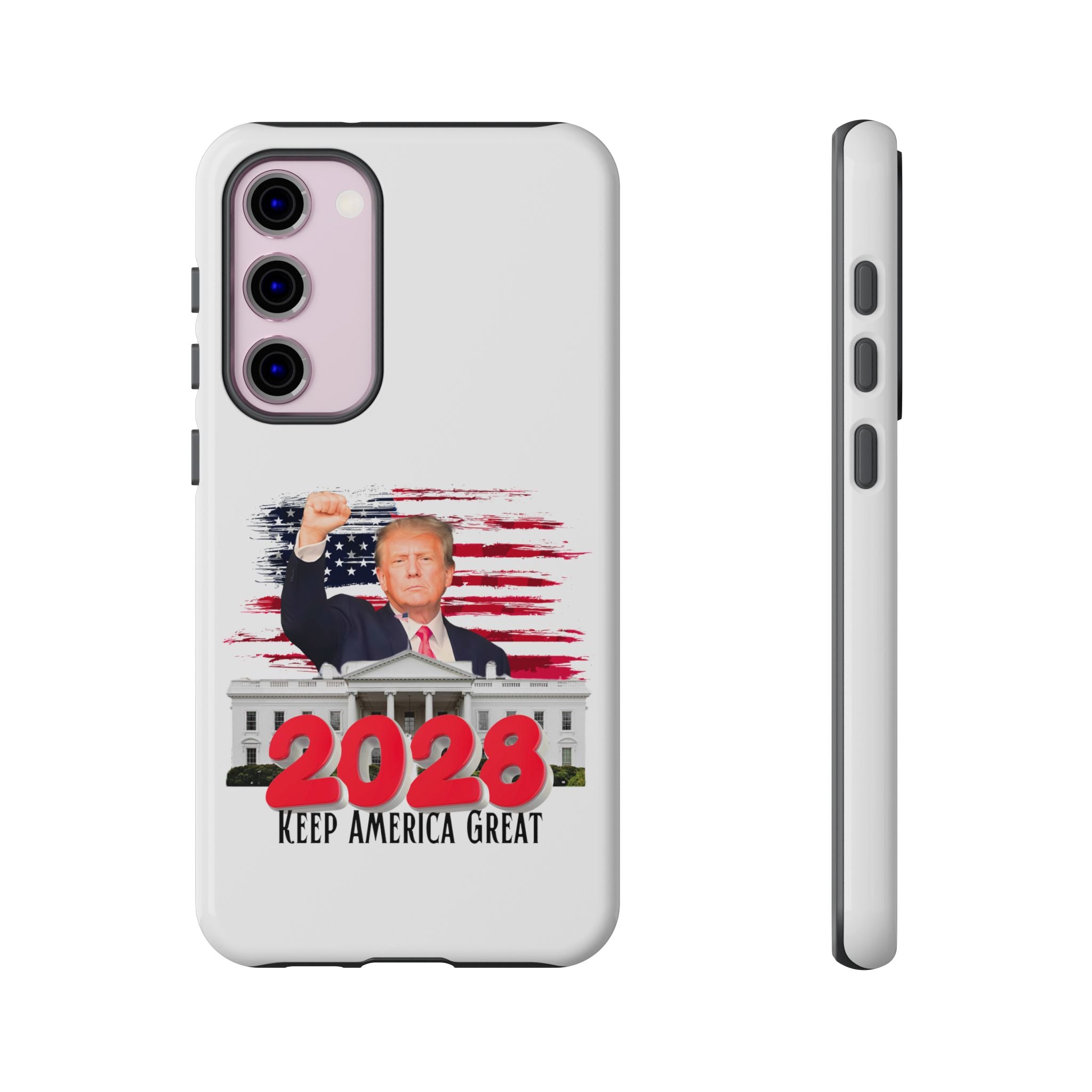 2028 Keep America Great Phone Case | Patriotic Trump Design