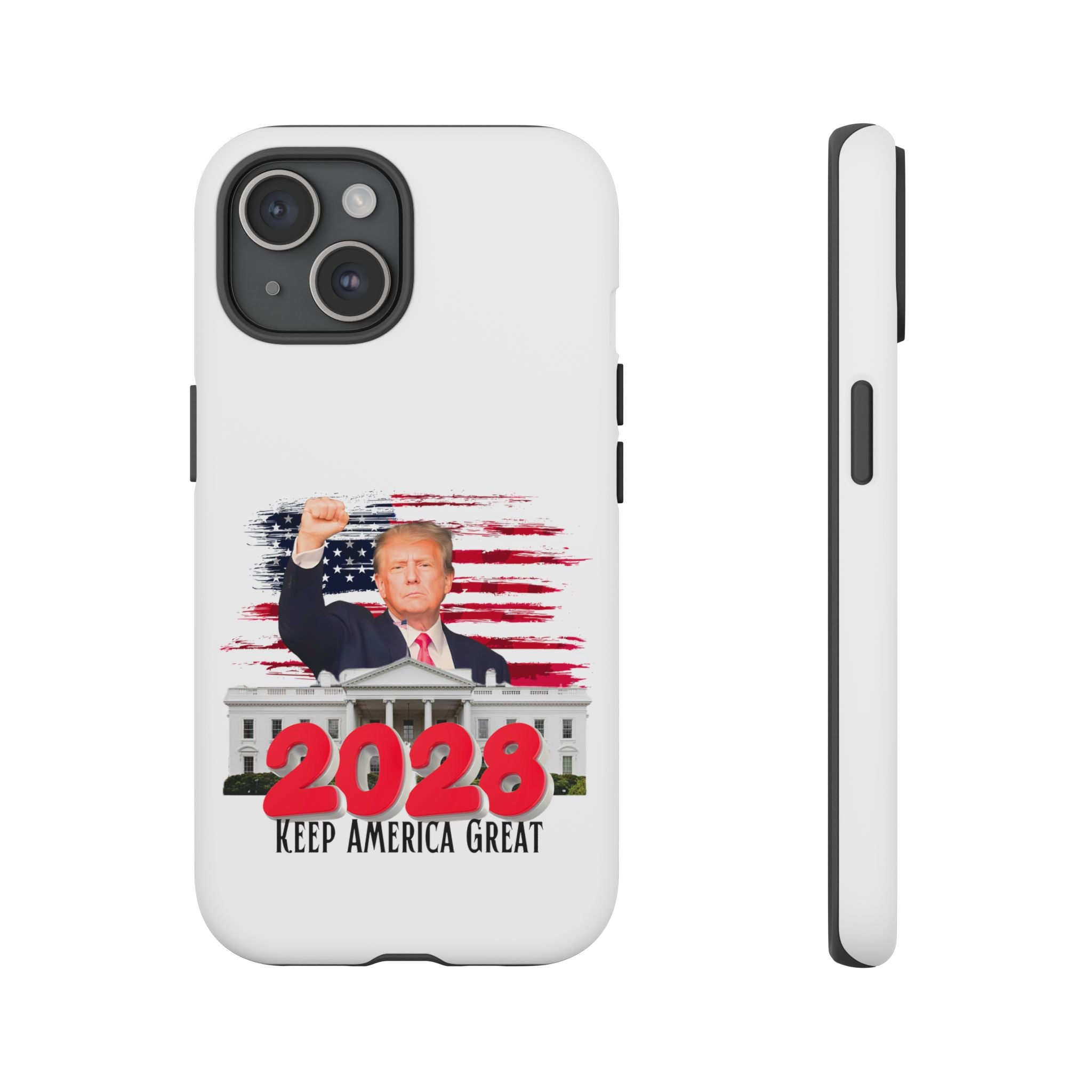 2028 Keep America Great Phone Case | Patriotic Trump Design