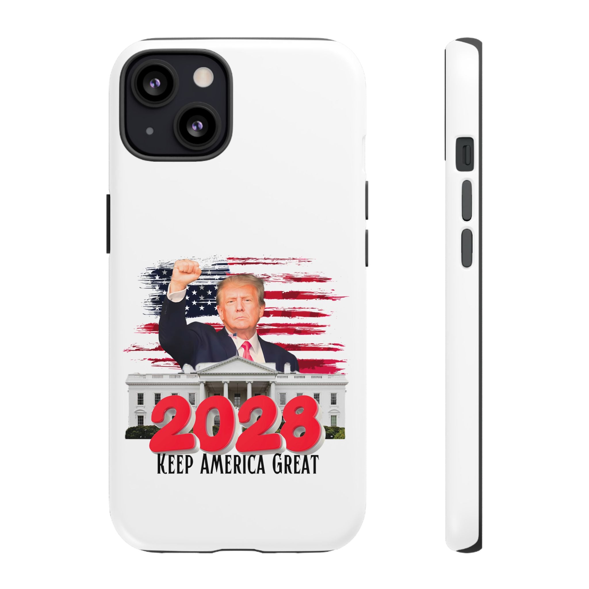 2028 Keep America Great Phone Case | Patriotic Trump Design