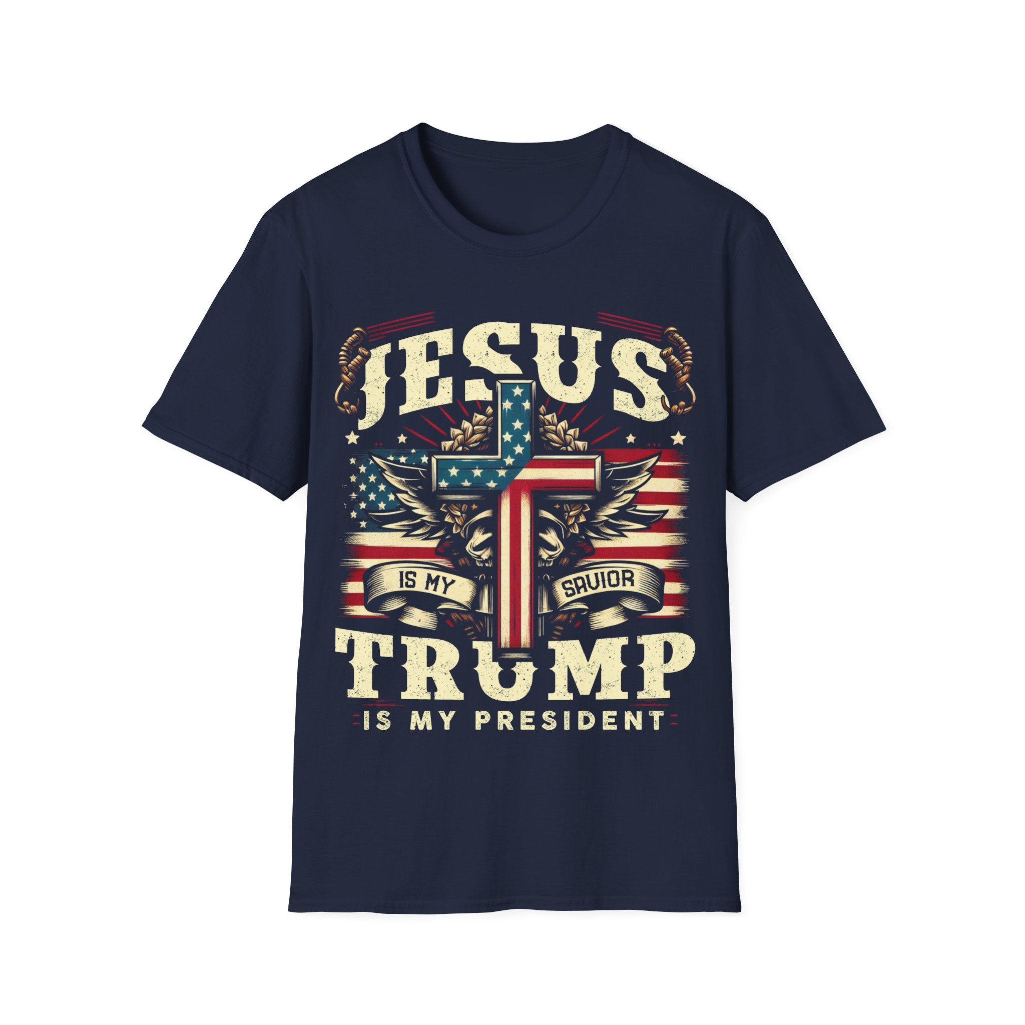 Jesus Is My Savior, Trump Is My President T-Shirt