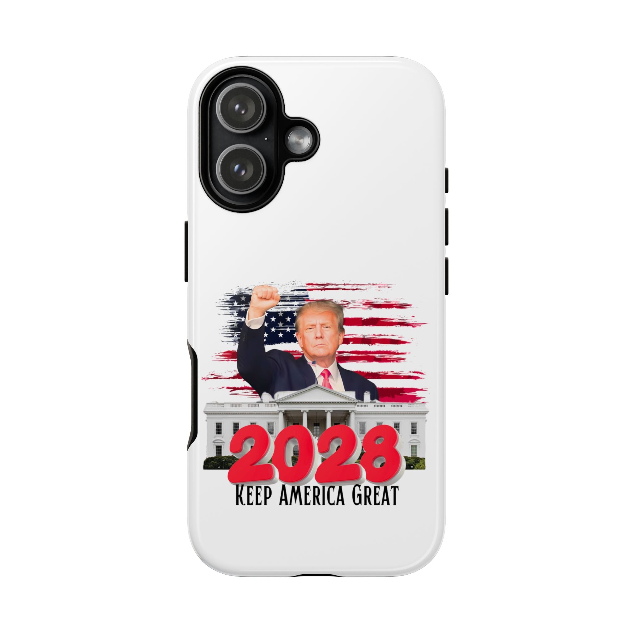 2028 Keep America Great Phone Case | Patriotic Trump Design