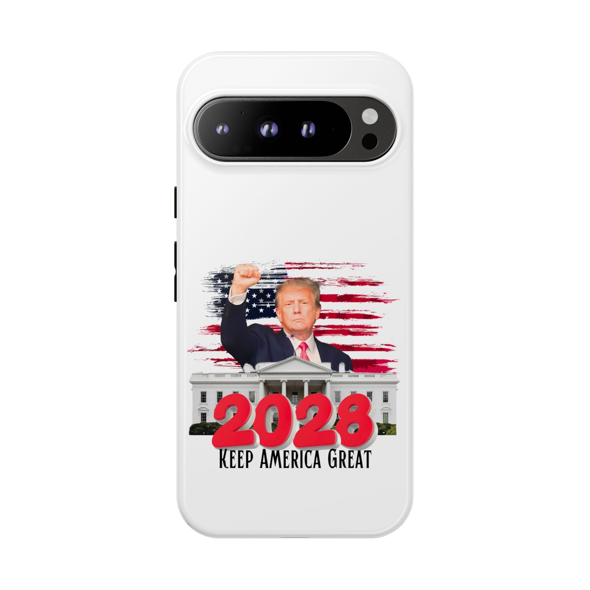 2028 Keep America Great Phone Case | Patriotic Trump Design