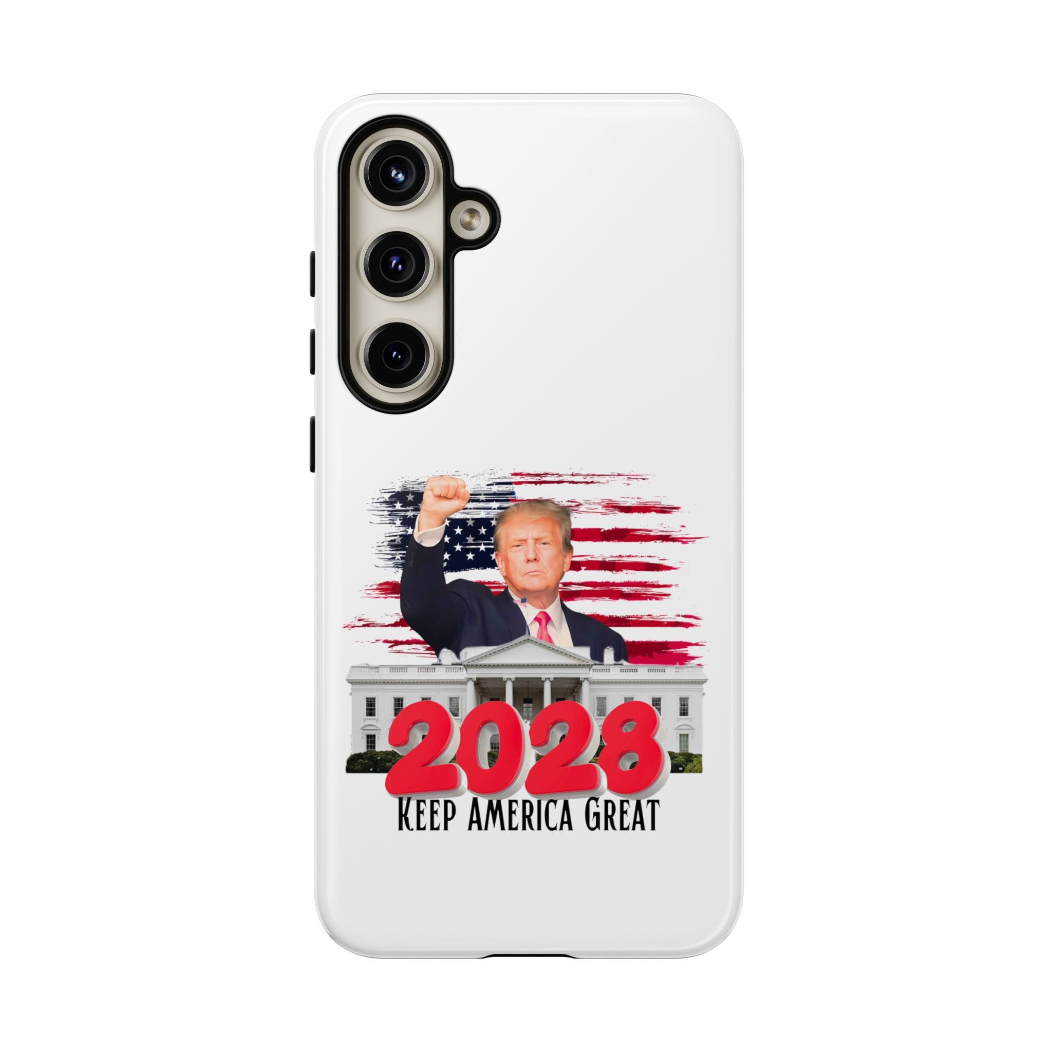 2028 Keep America Great Phone Case | Patriotic Trump Design