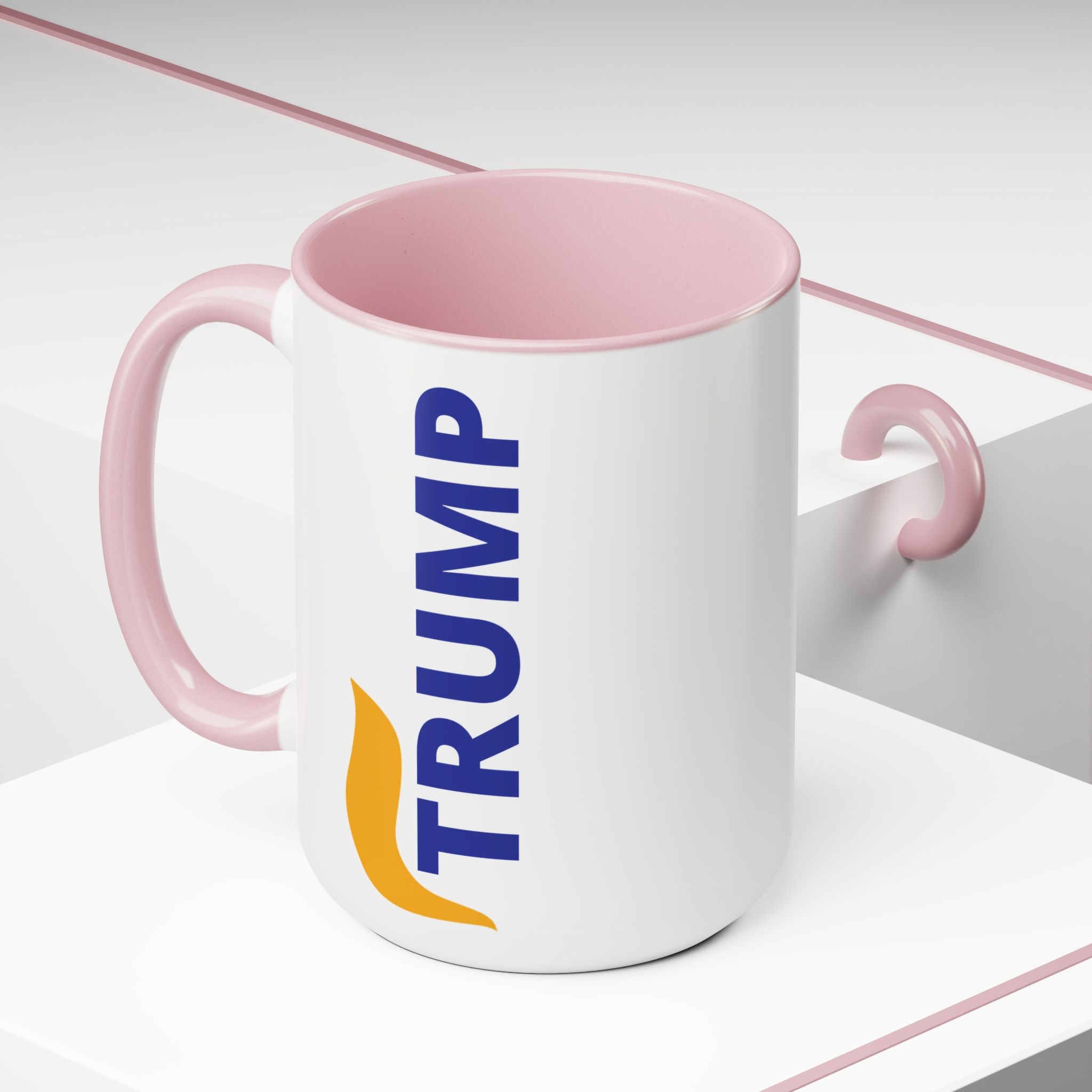 TRUMP / Two-Tone Coffee Mugs, 15oz