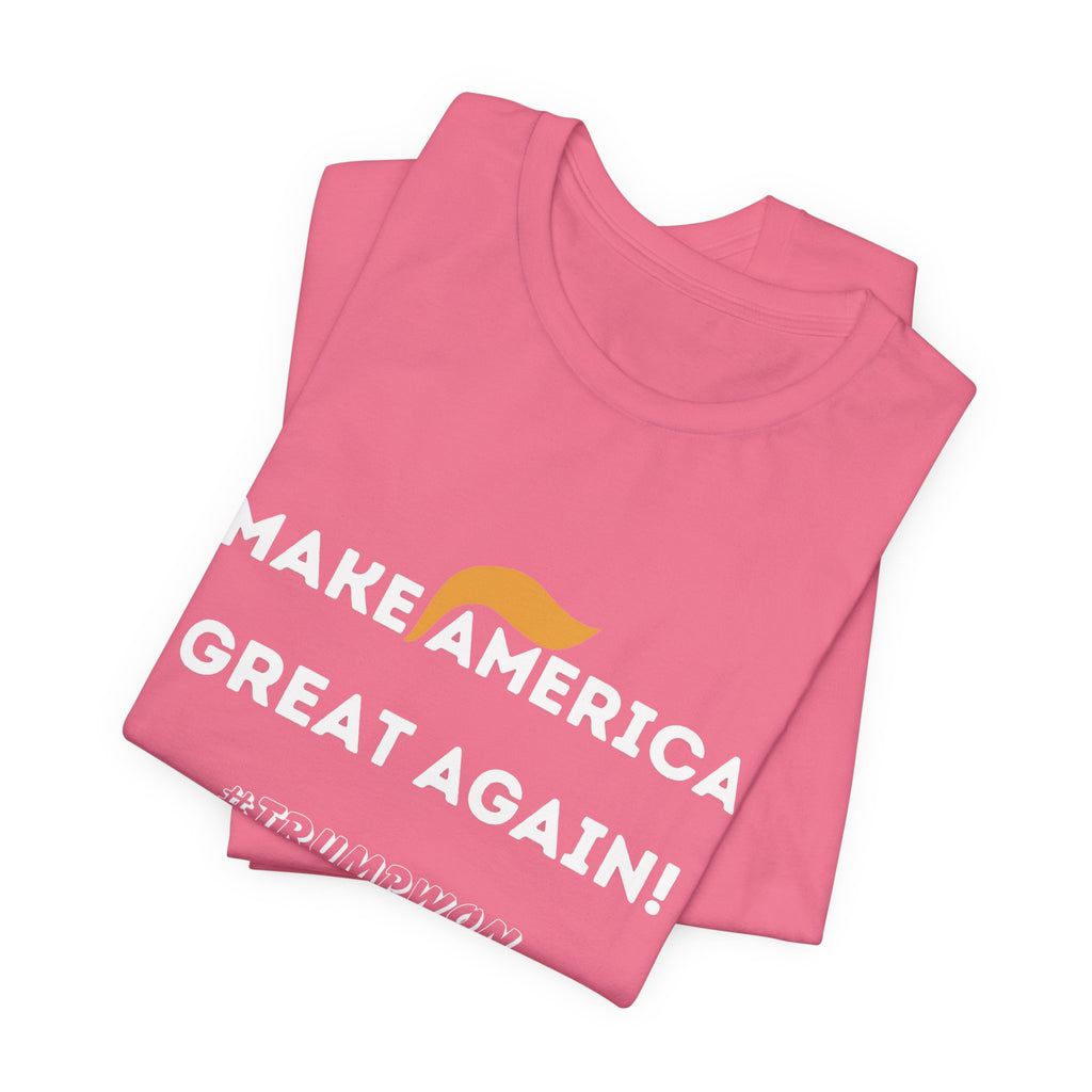 Make America Great Again T-Shirt — Retro Hair Icon Political Tee