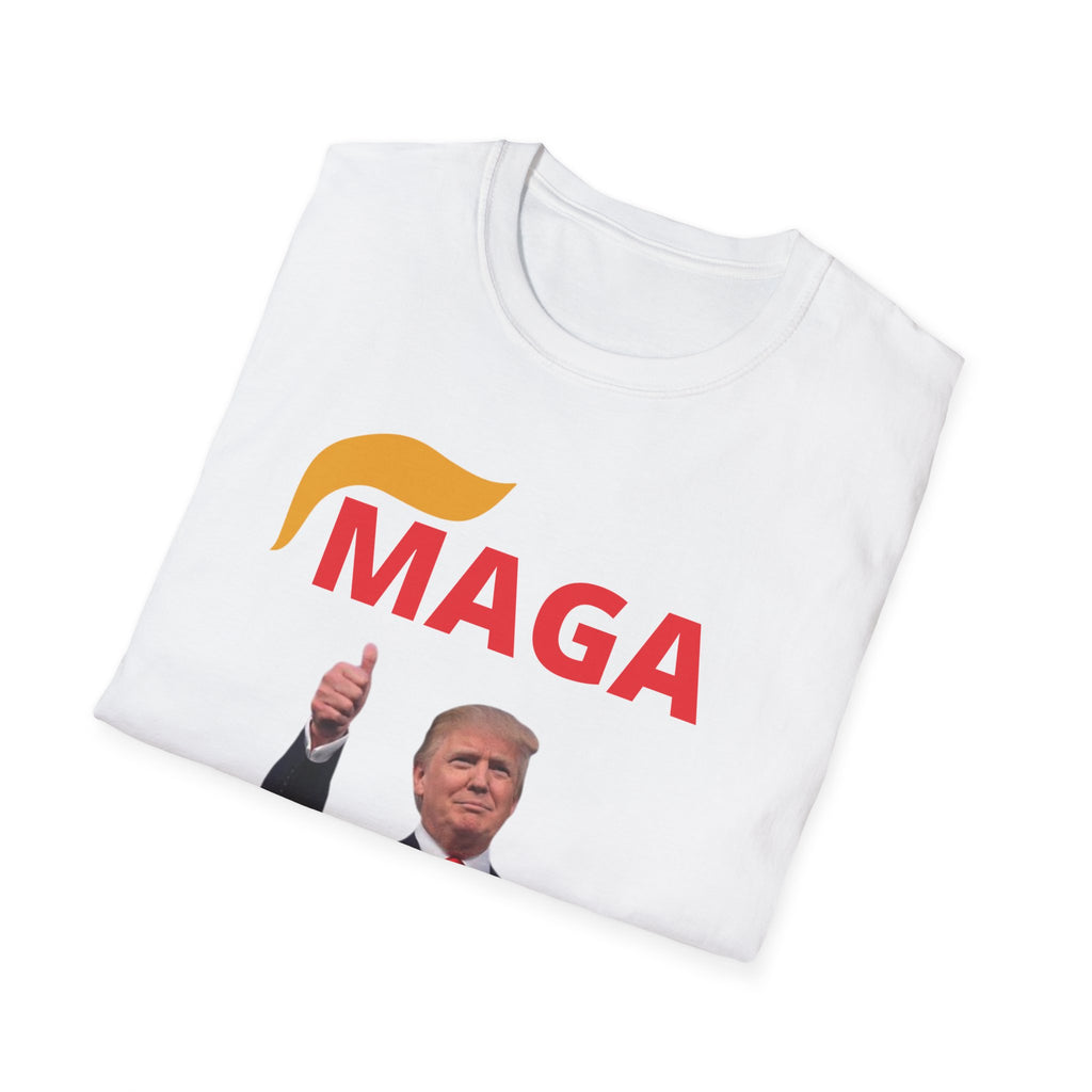 MAGA Thumbs-Up T-Shirt — "THANK GOD!" Political Statement Tee