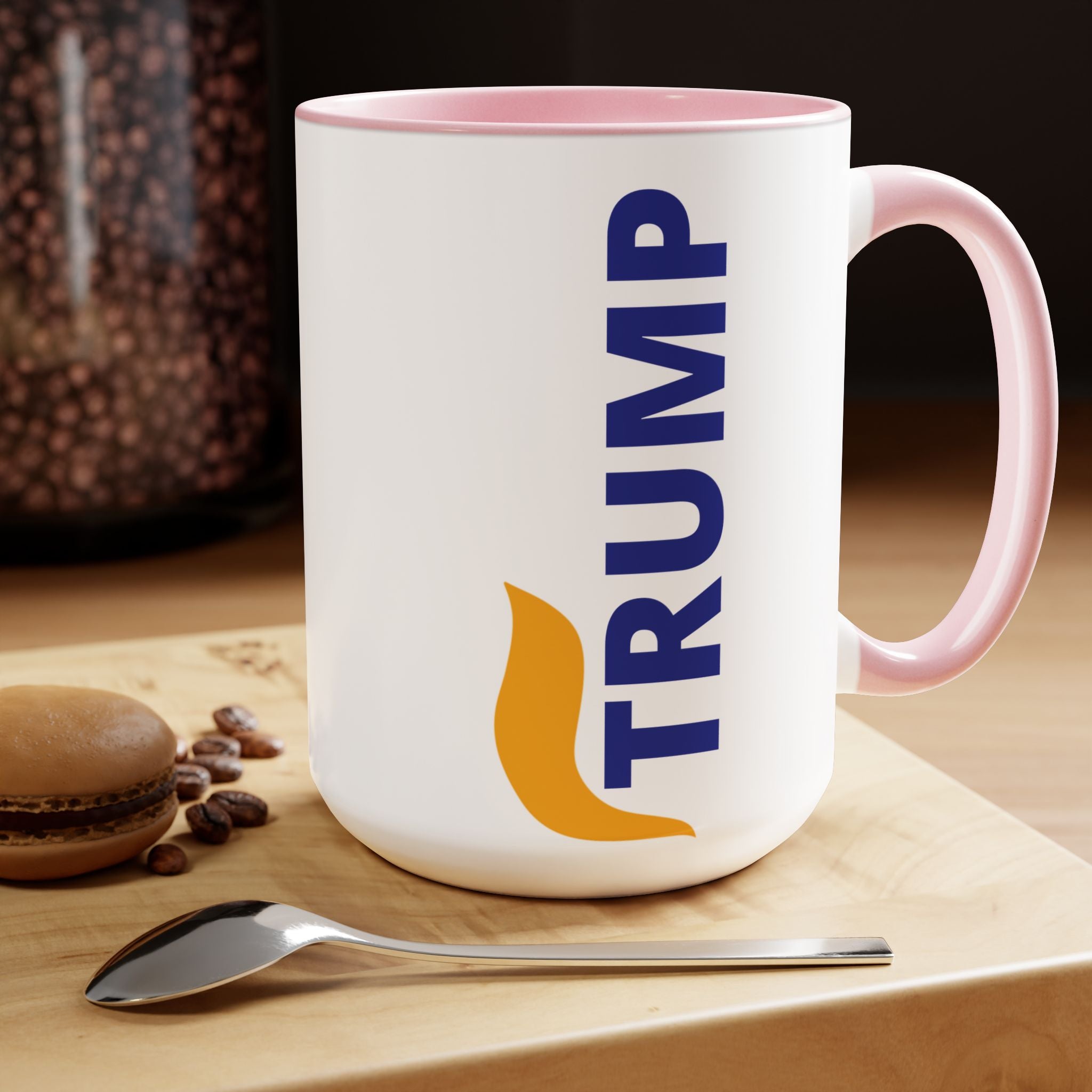 TRUMP / Two-Tone Coffee Mugs, 15oz