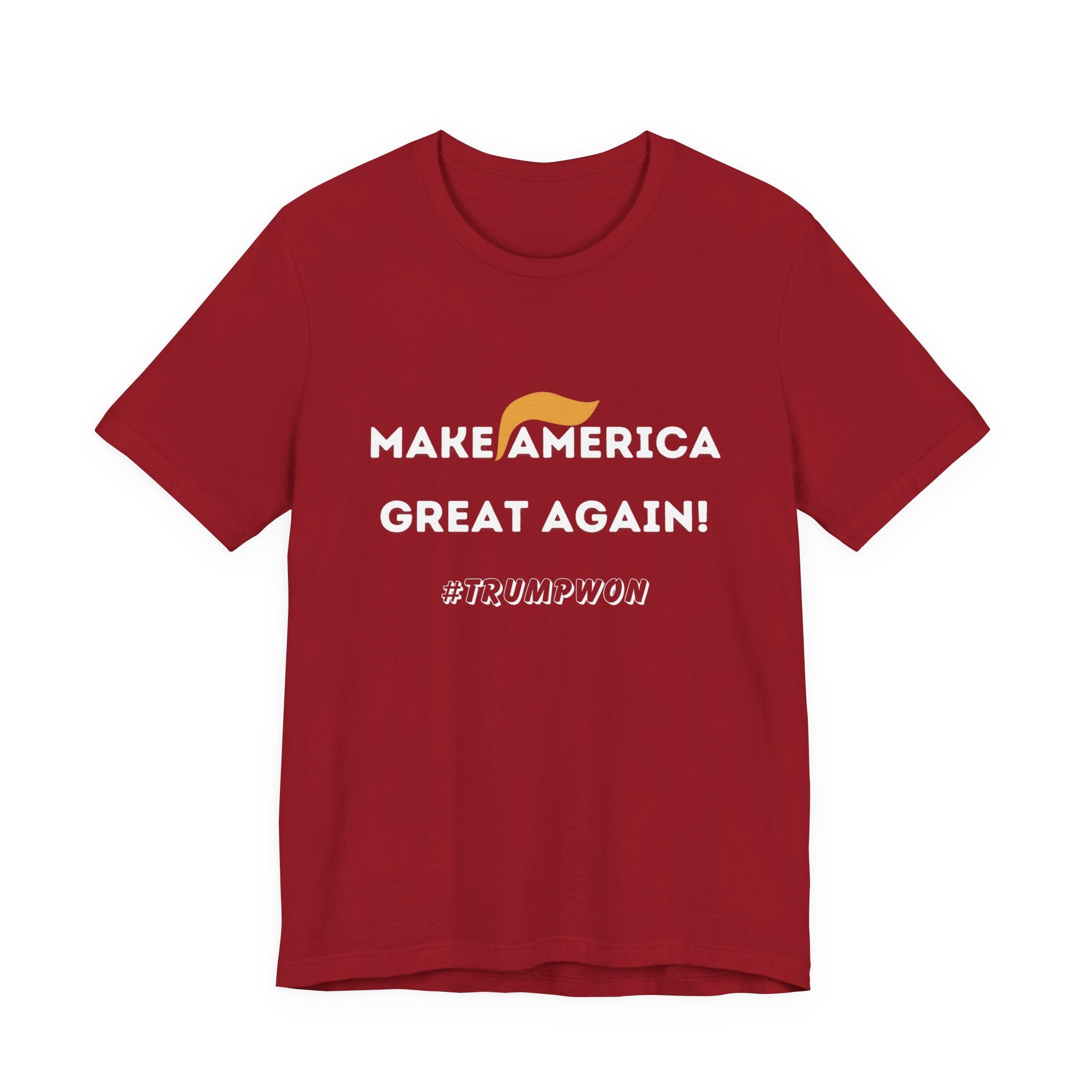 Make America Great Again T-Shirt — Retro Hair Icon Political Tee