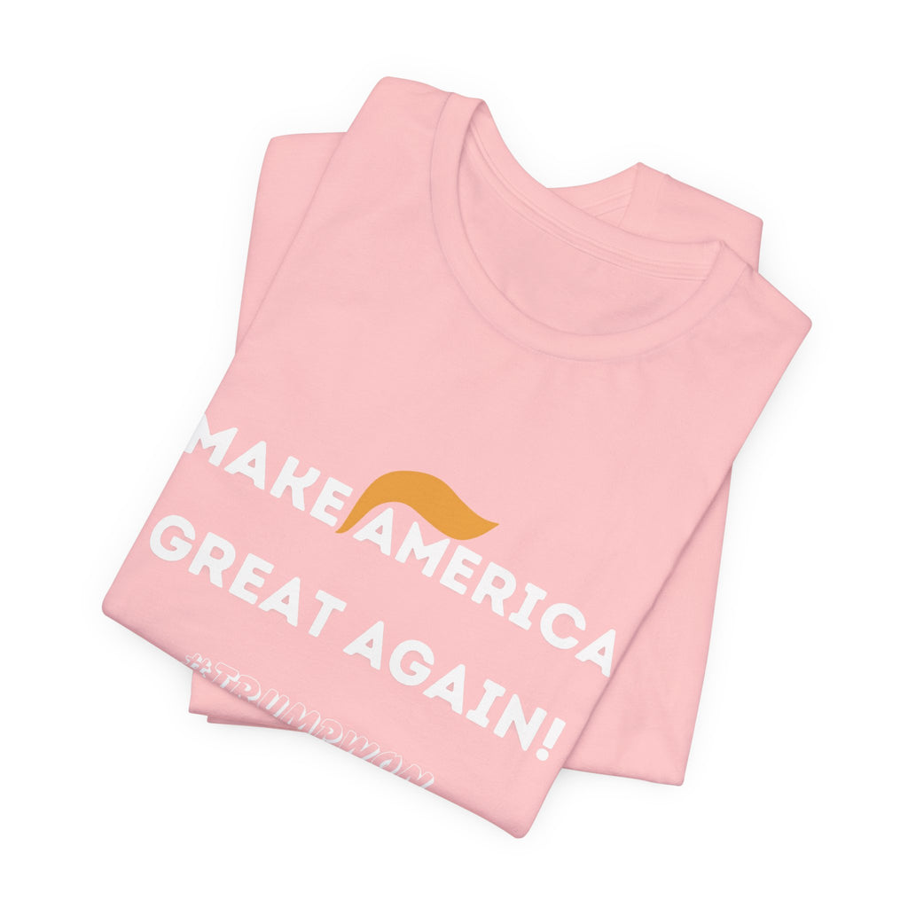 Make America Great Again T-Shirt — Retro Hair Icon Political Tee