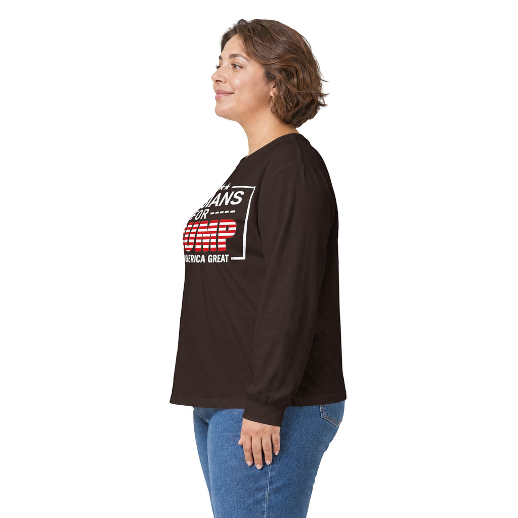 Persians For Trump Long Sleeve Tee — Keeping America Great #Iran #Persia #Trump
