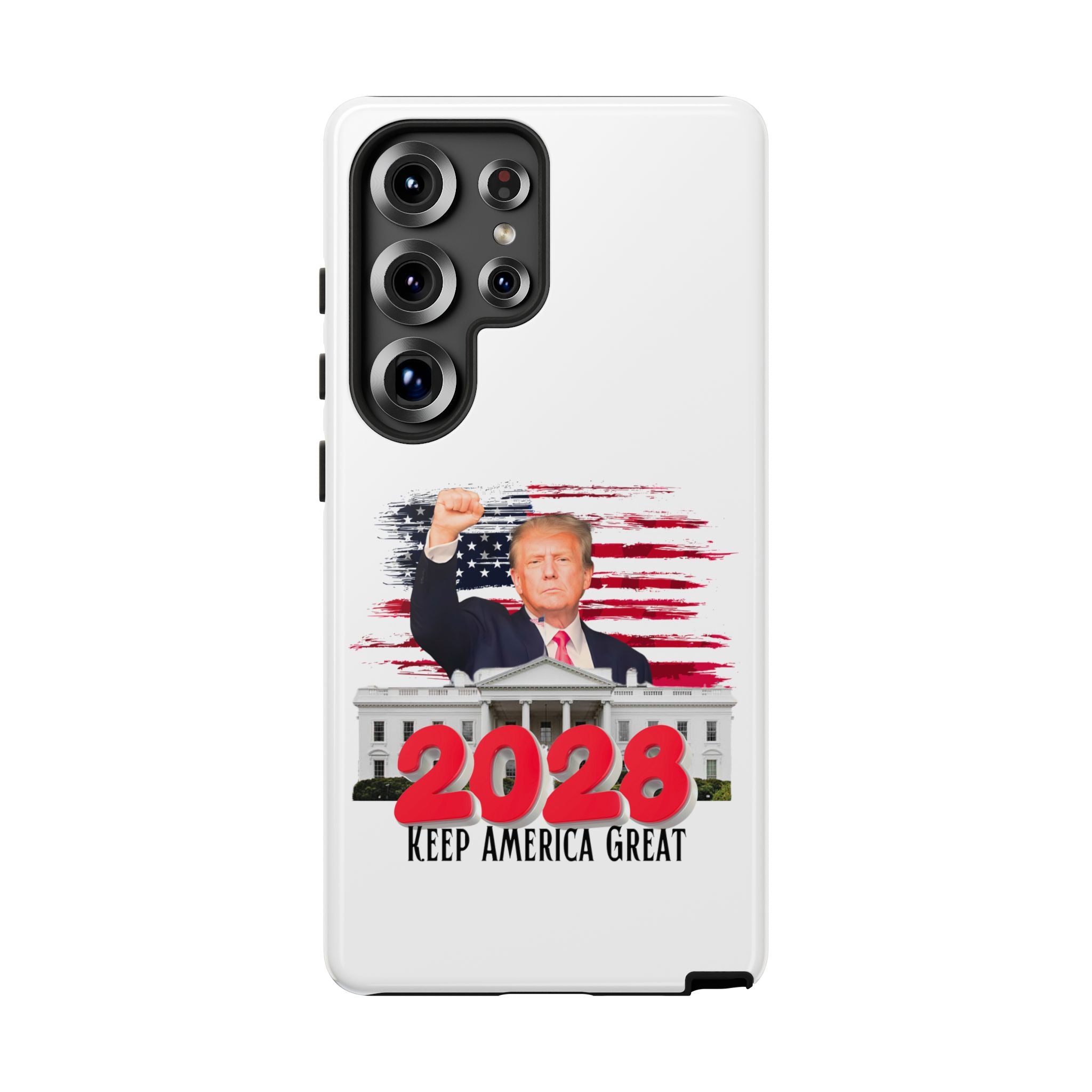 2028 Keep America Great Phone Case | Patriotic Trump Design