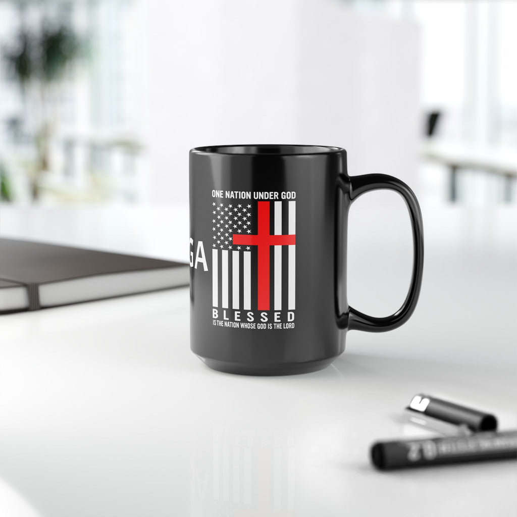 One Nation Under GOD Maga Coffee Mug 11oz/15oz