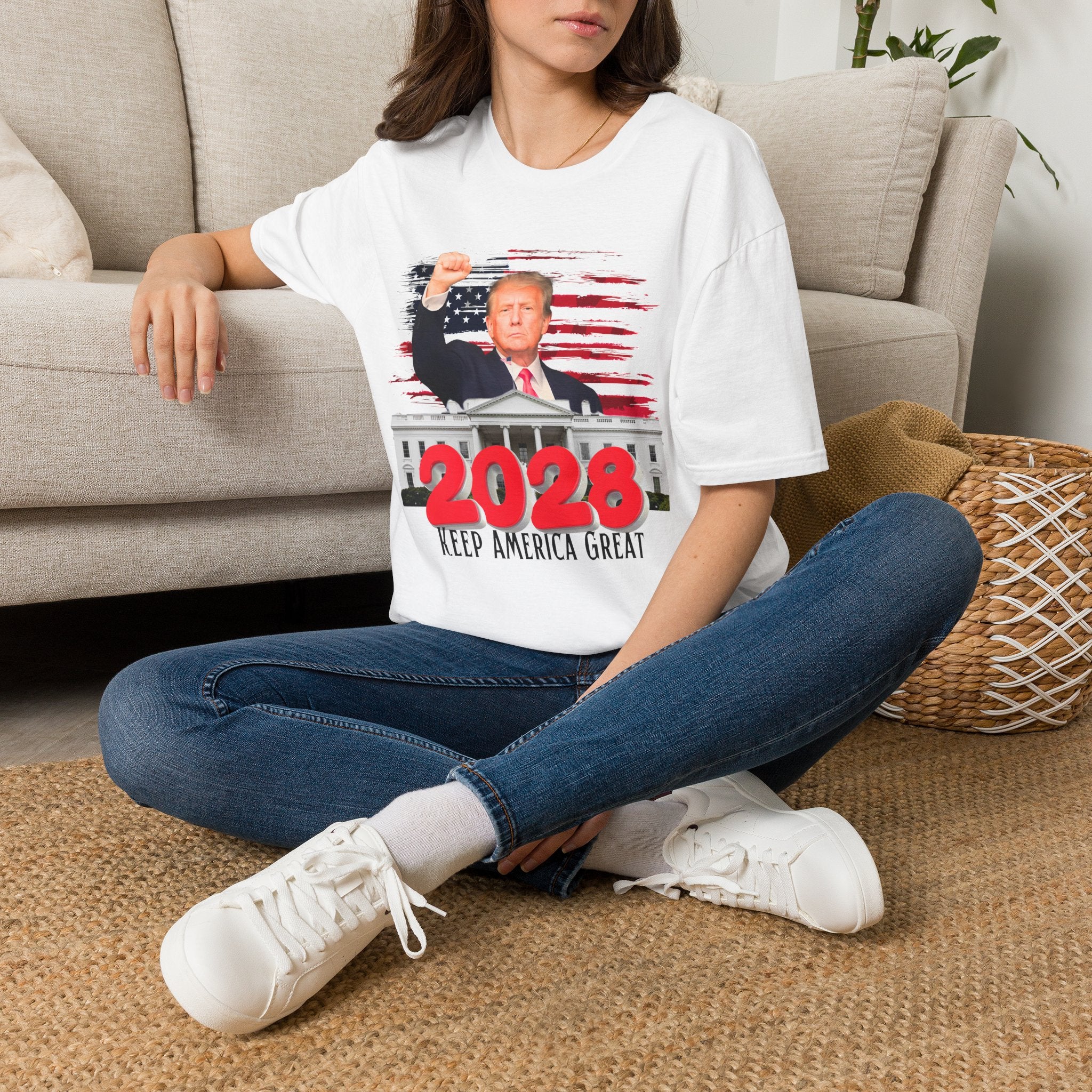 2028 Keep America Great T-Shirt | Patriotic Election Design #Trump