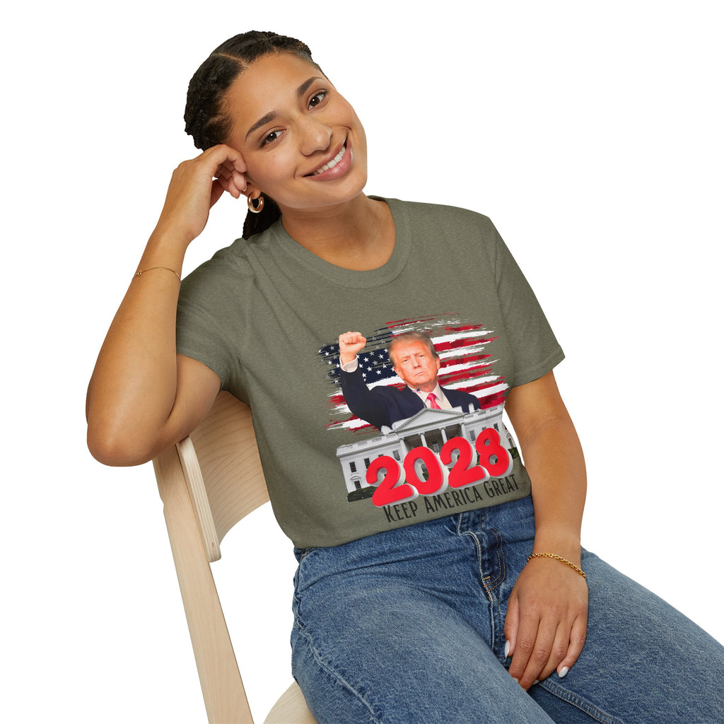 2028 Keep America Great T-Shirt | Patriotic Election Design #Trump