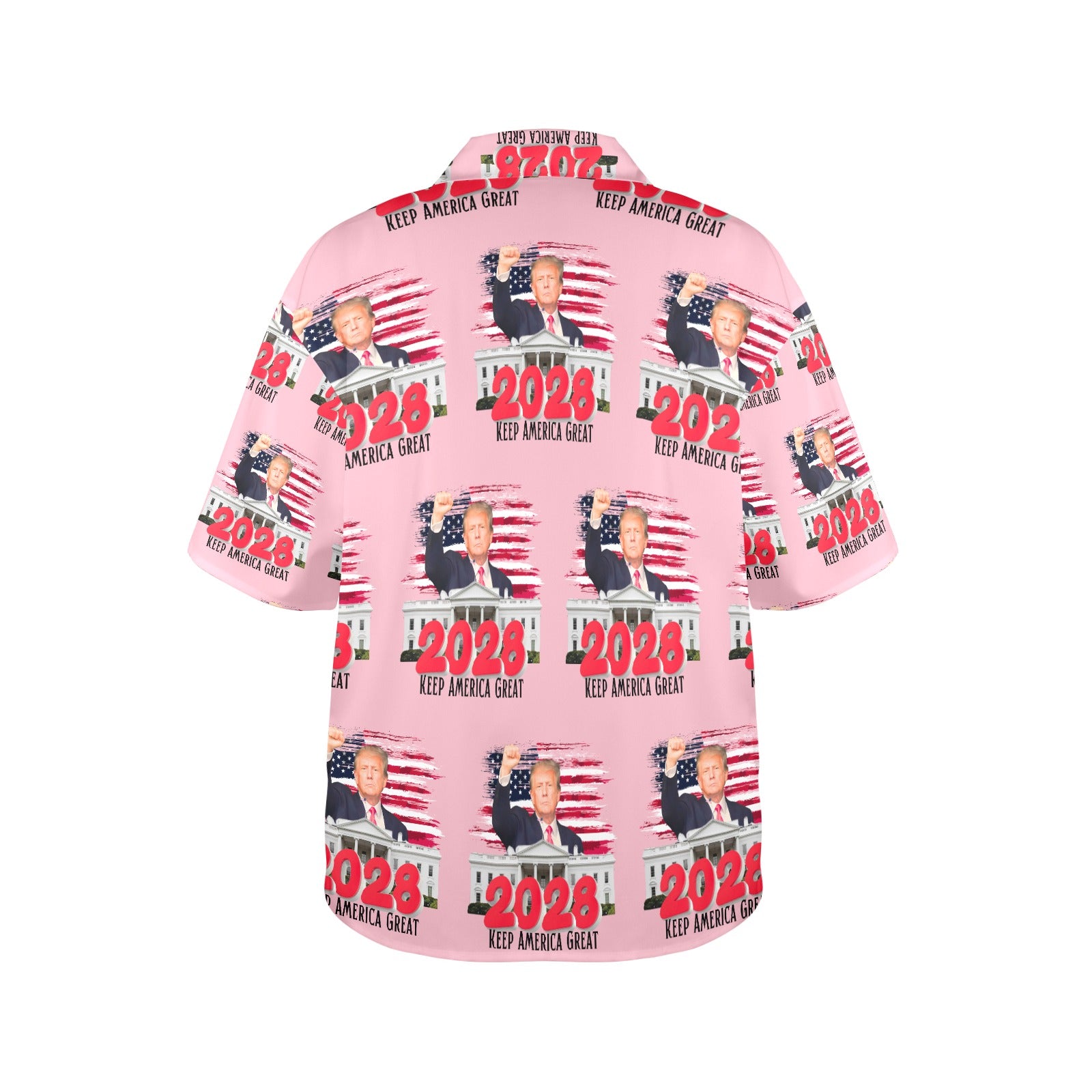 Keep America Great Trump 2028 Women's All Over Print Shirt （Made in USA Free Shipping USA only