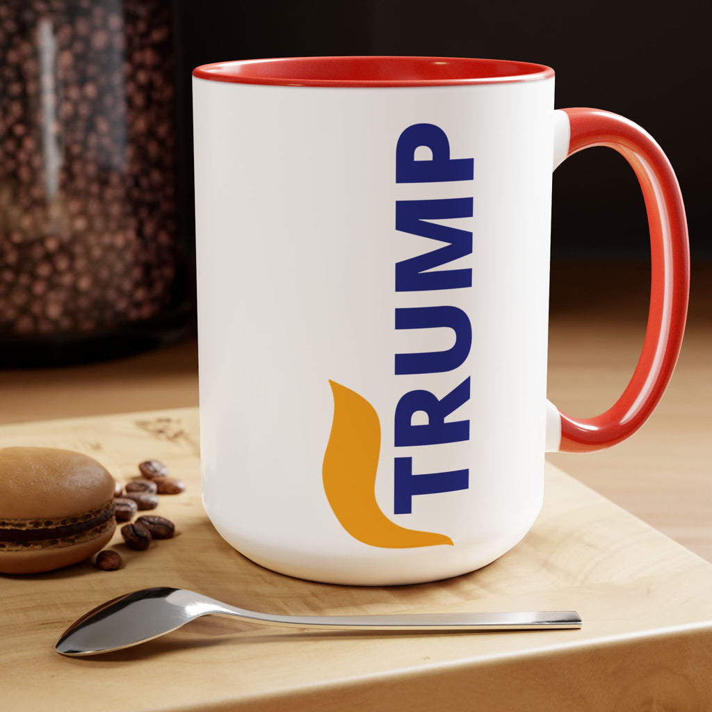TRUMP / Two-Tone Coffee Mugs, 15oz