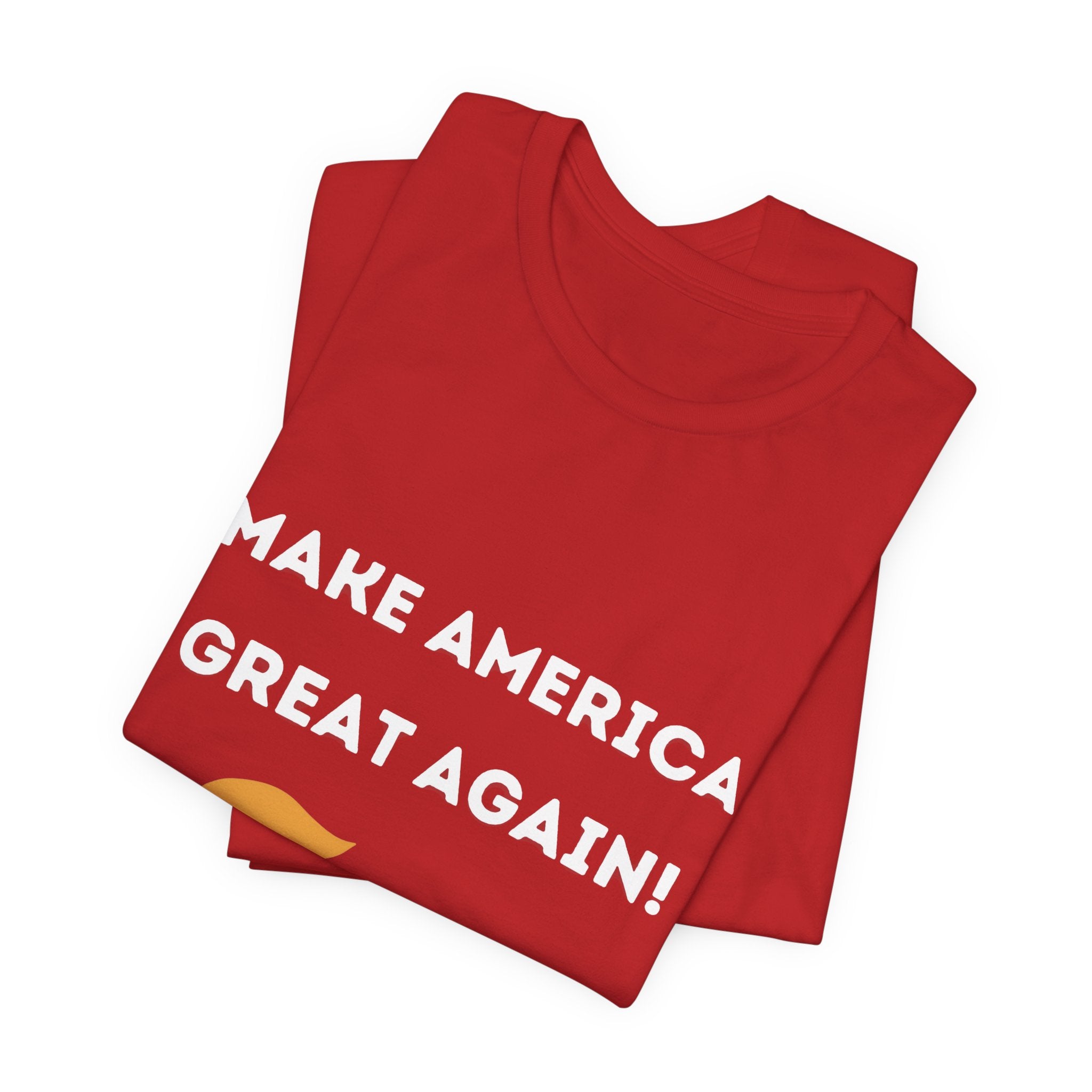 Make America Great Again #TrumpWon Mens Womans Jersey Short Sleeve Tee, Election Tee, Political Shirt, Patriotic Apparel, American Flag Clothing