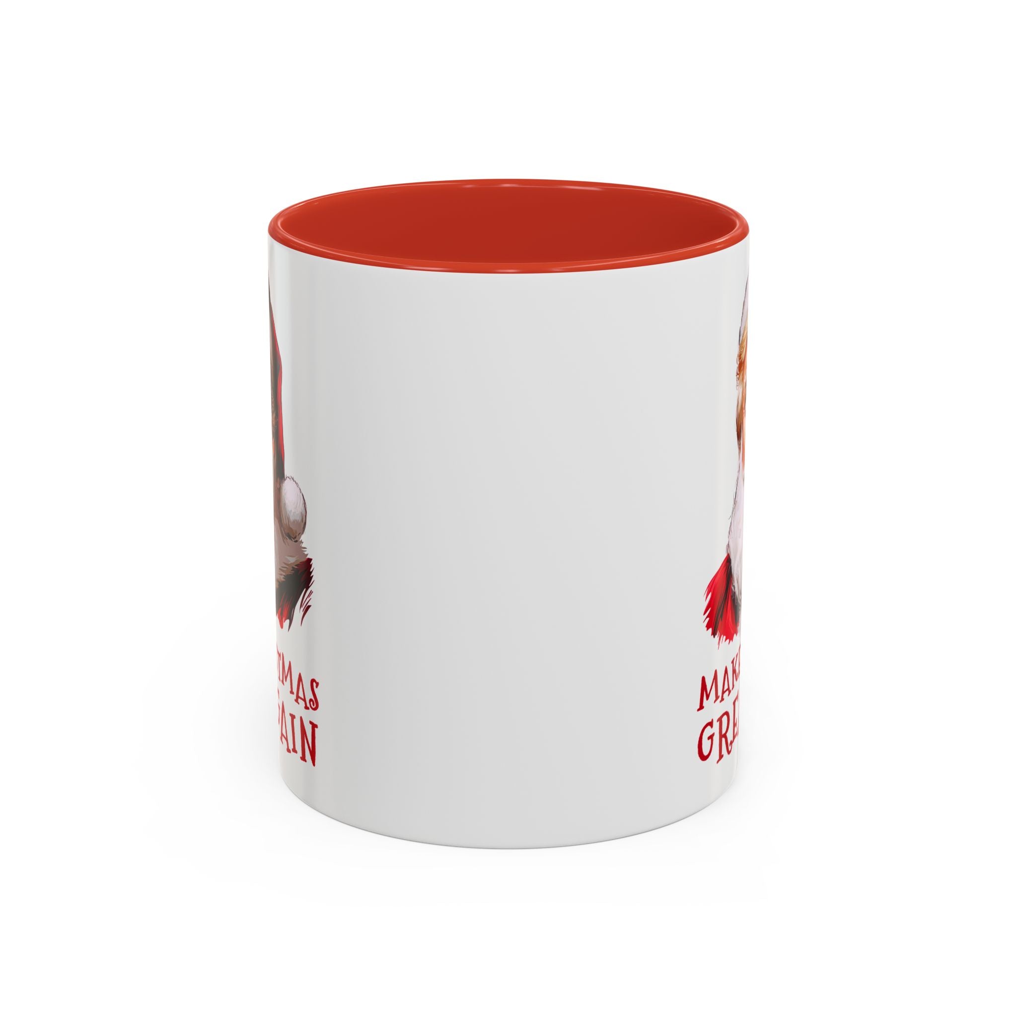 Make Christmas Great Again Mug | Accent Coffee Mug #Trump