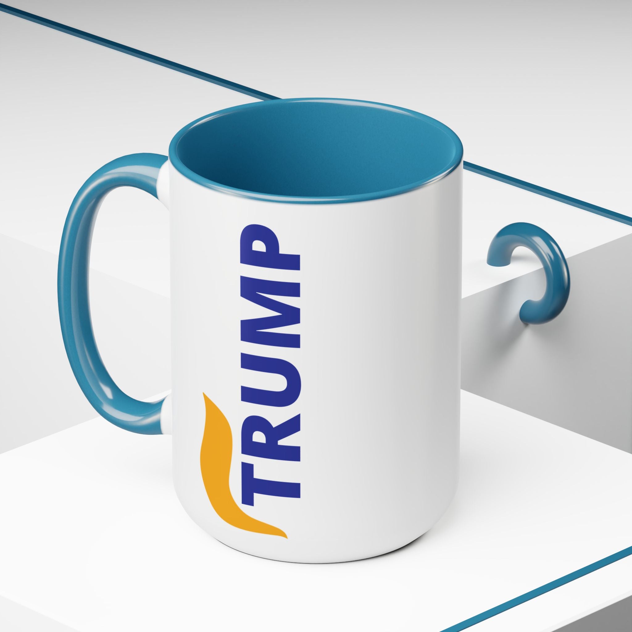 TRUMP / Two-Tone Coffee Mugs, 15oz