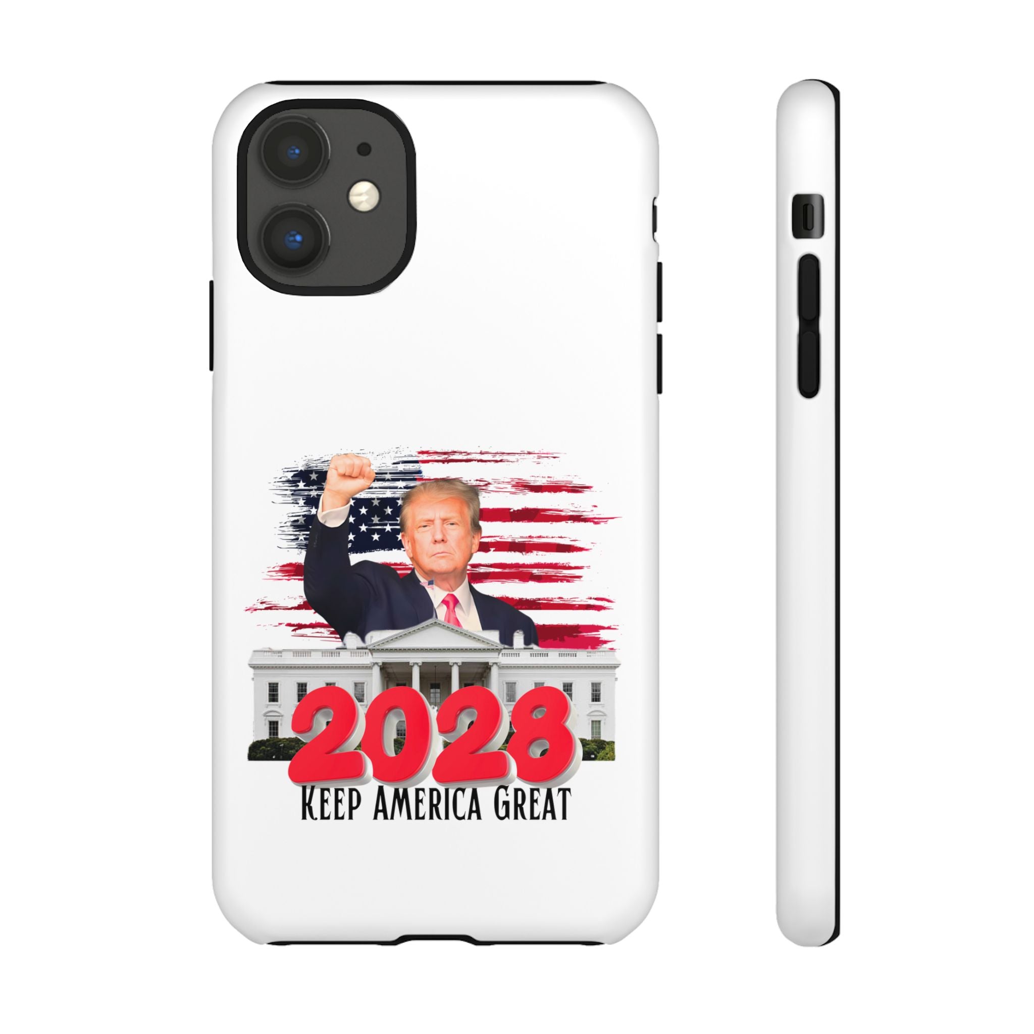 2028 Keep America Great Phone Case | Patriotic Trump Design