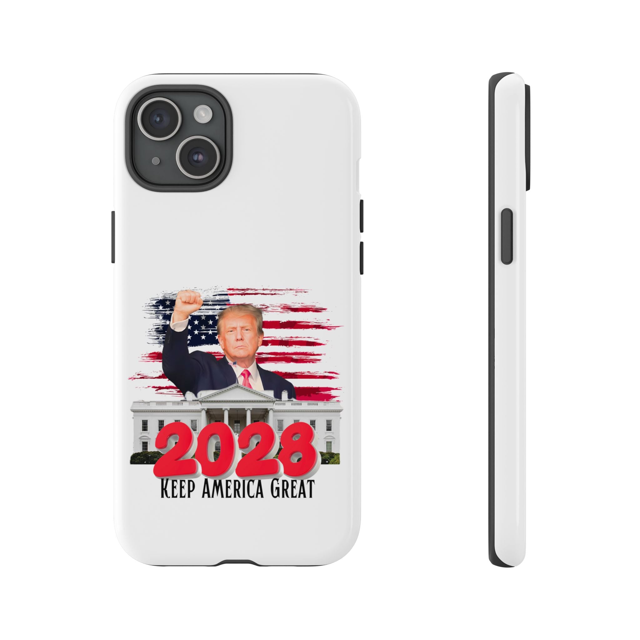 2028 Keep America Great Phone Case | Patriotic Trump Design