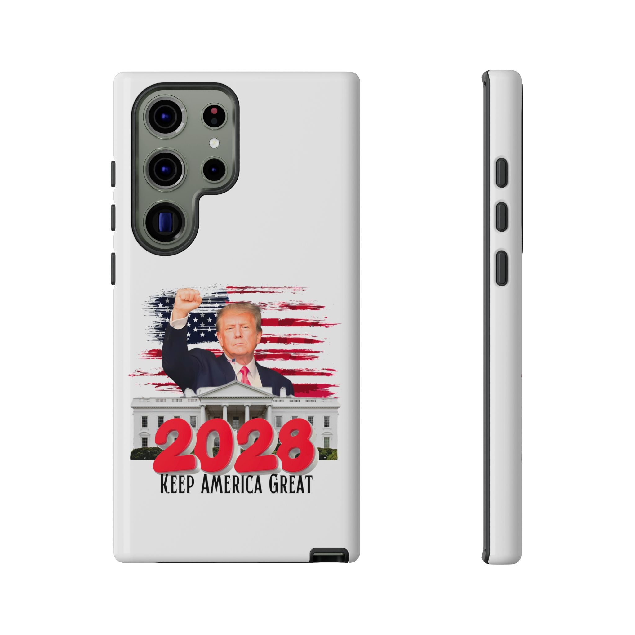 2028 Keep America Great Phone Case | Patriotic Trump Design