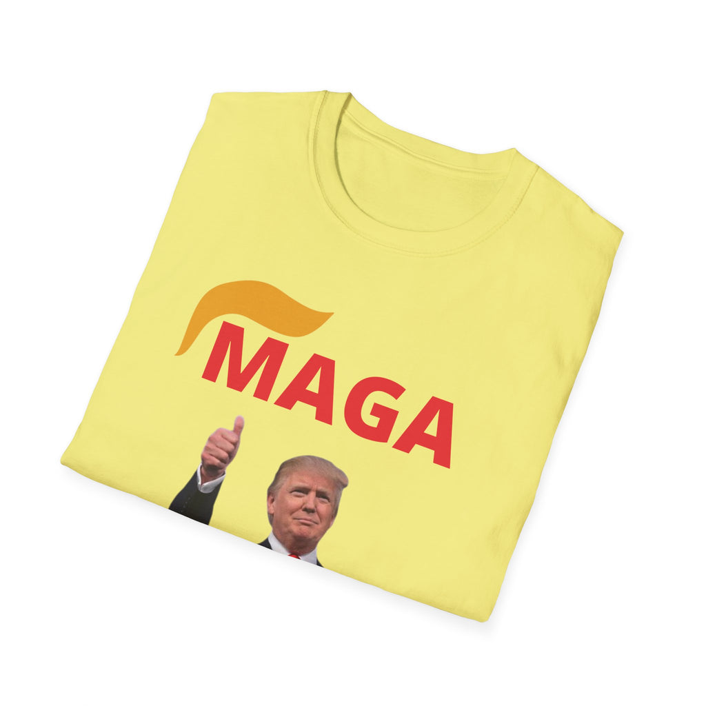 MAGA Thumbs-Up T-Shirt — "THANK GOD!" Political Statement Tee