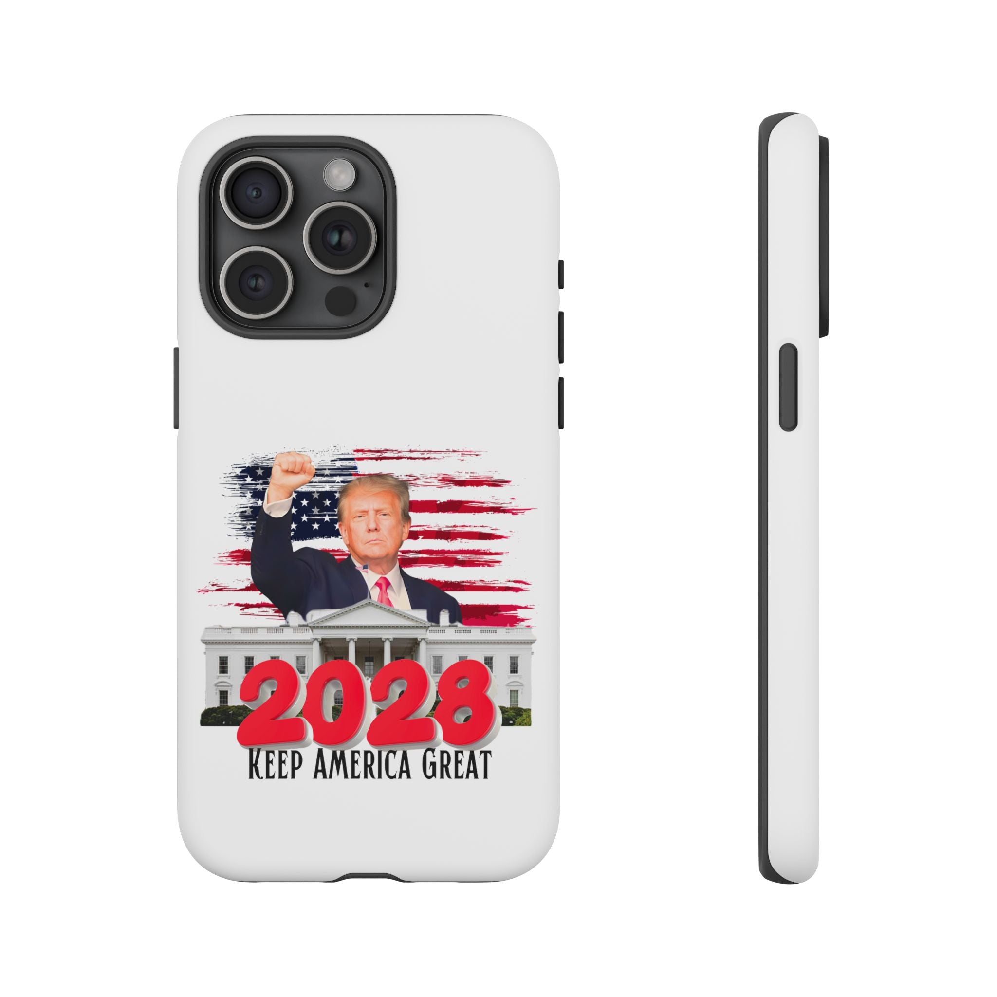 2028 Keep America Great Phone Case | Patriotic Trump Design