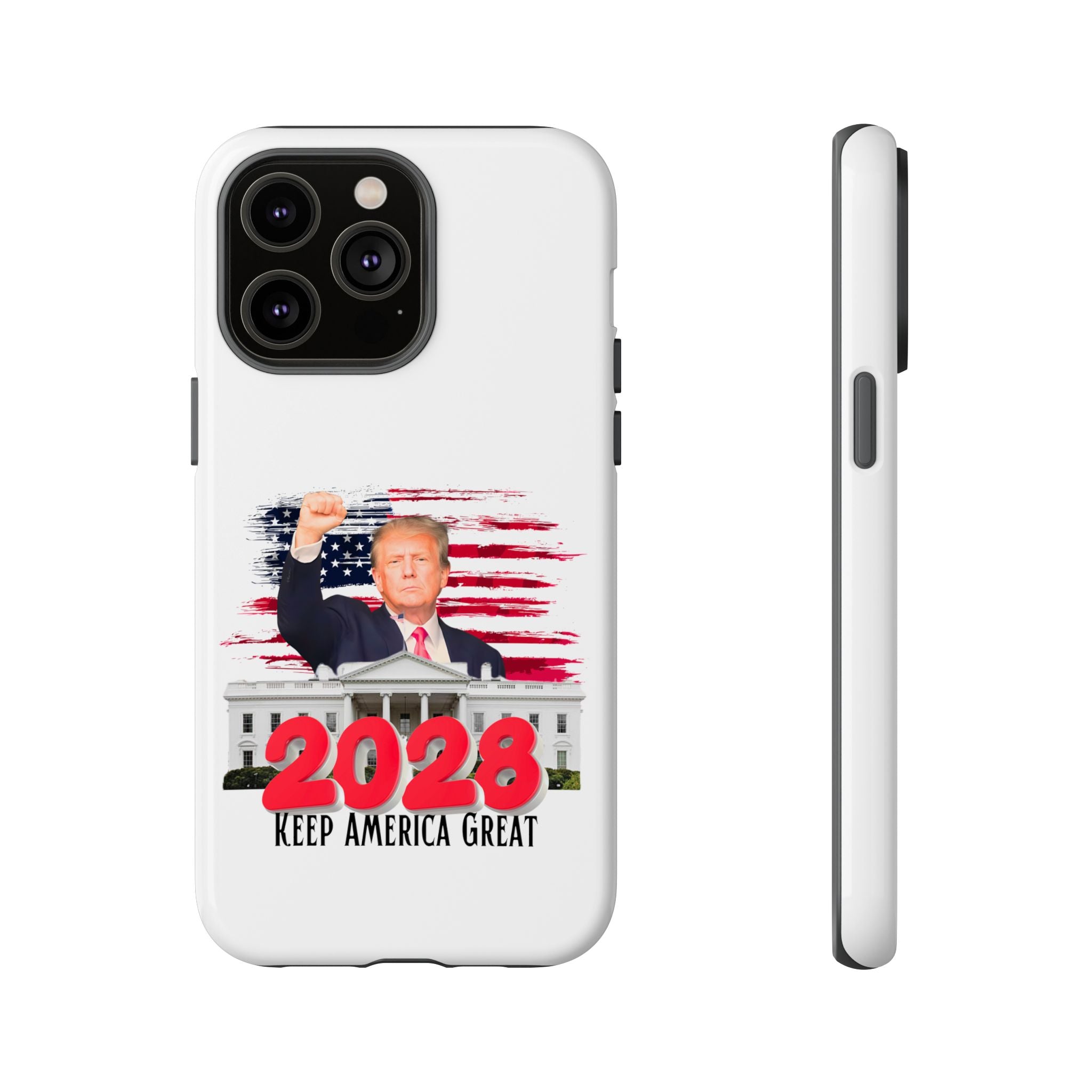 2028 Keep America Great Phone Case | Patriotic Trump Design