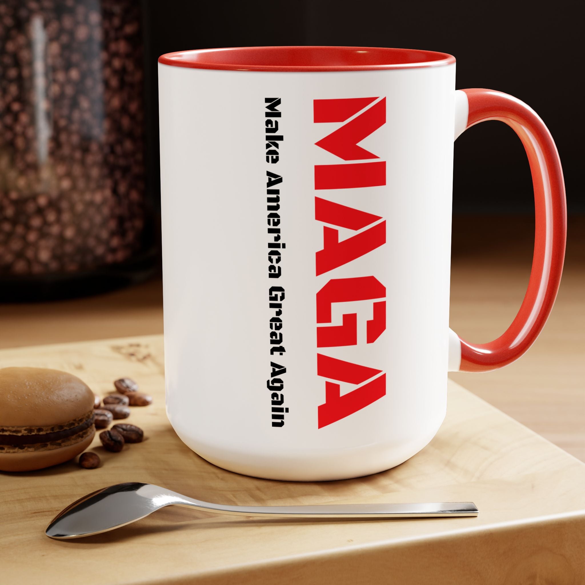 MAGA Two-Tone Coffee Mugs, 15oz