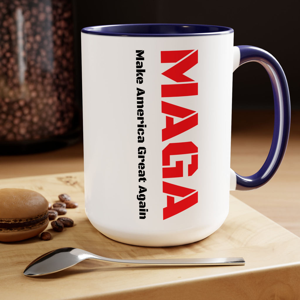 MAGA Two-Tone Coffee Mugs, 15oz