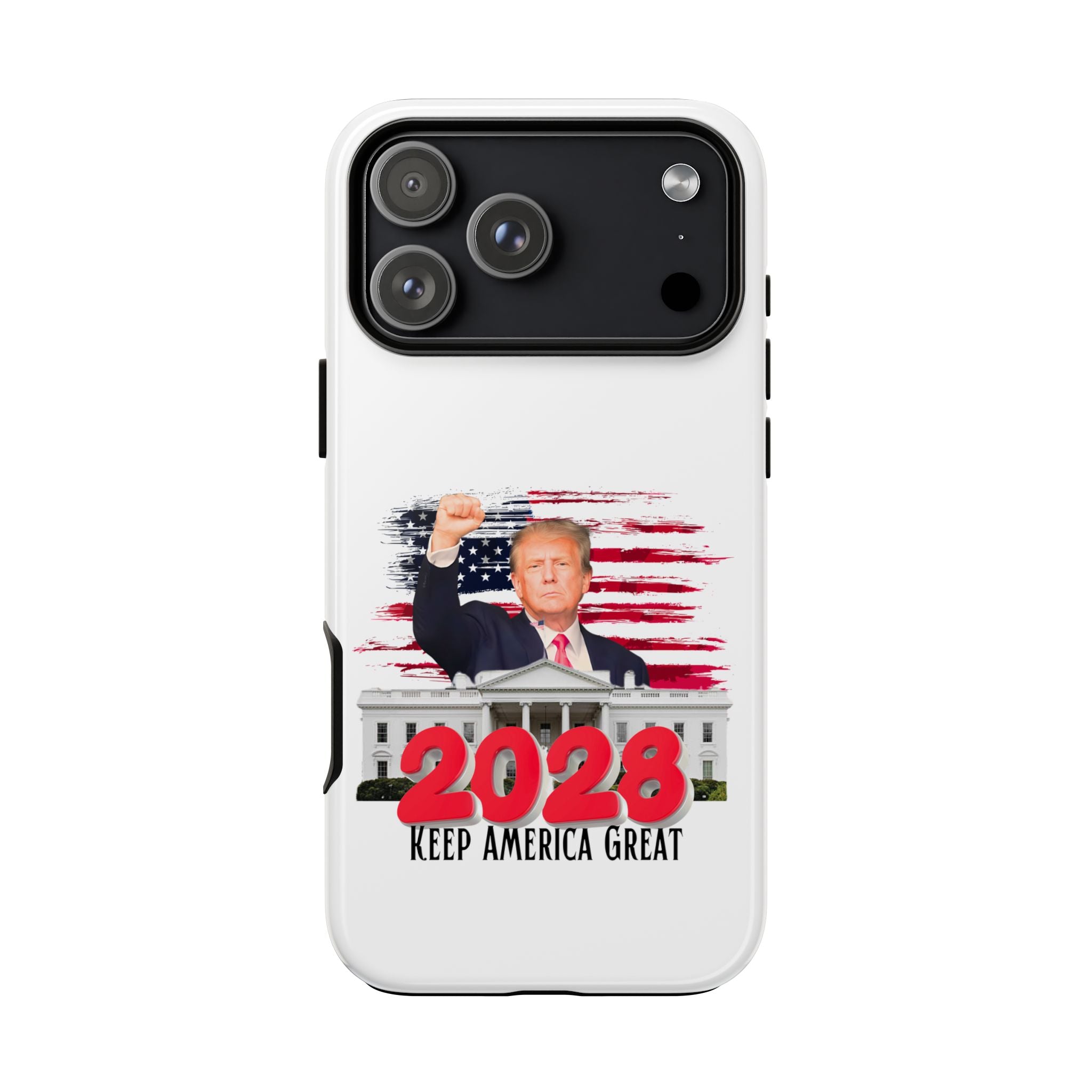 2028 Keep America Great Phone Case | Patriotic Trump Design