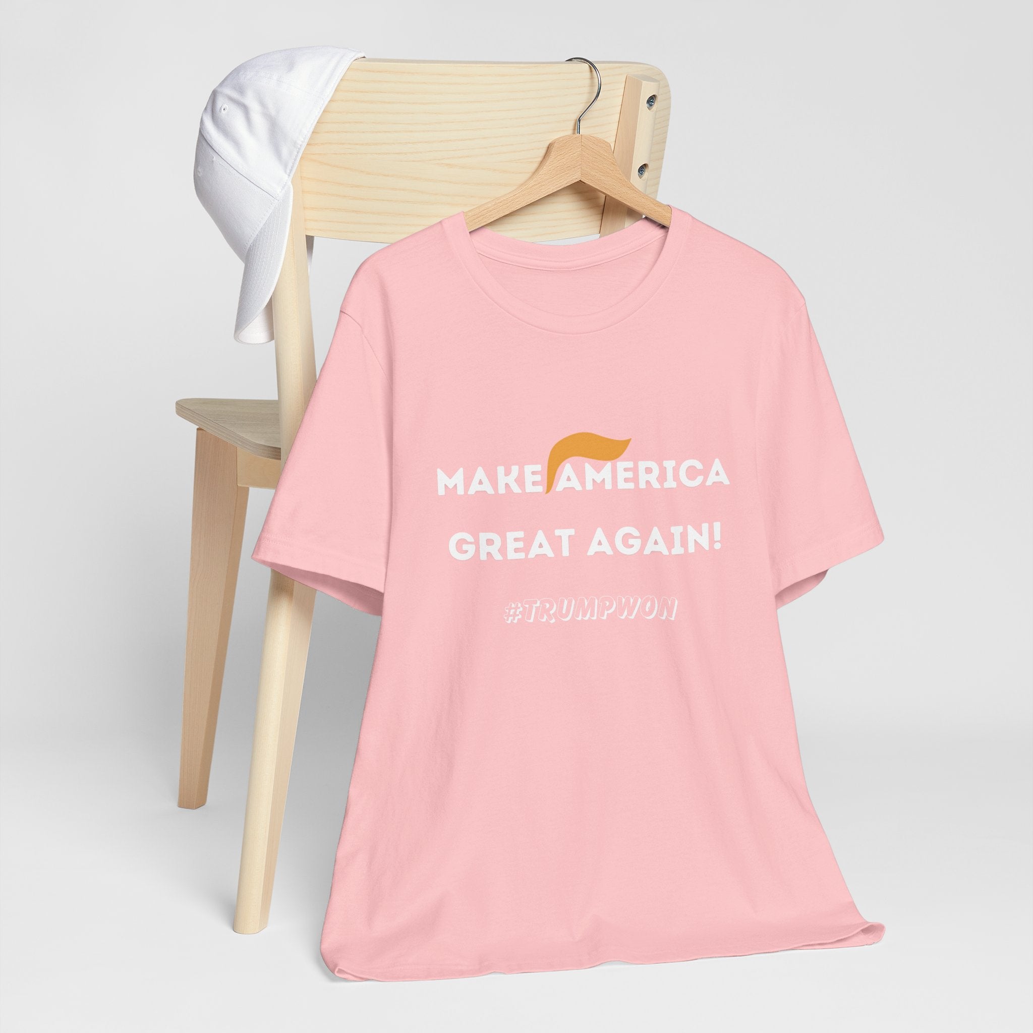 Make America Great Again T-Shirt — Retro Hair Icon Political Tee