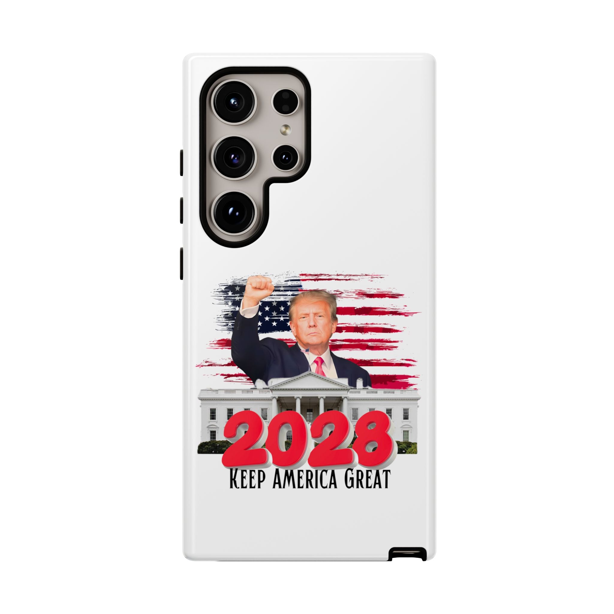 2028 Keep America Great Phone Case | Patriotic Trump Design