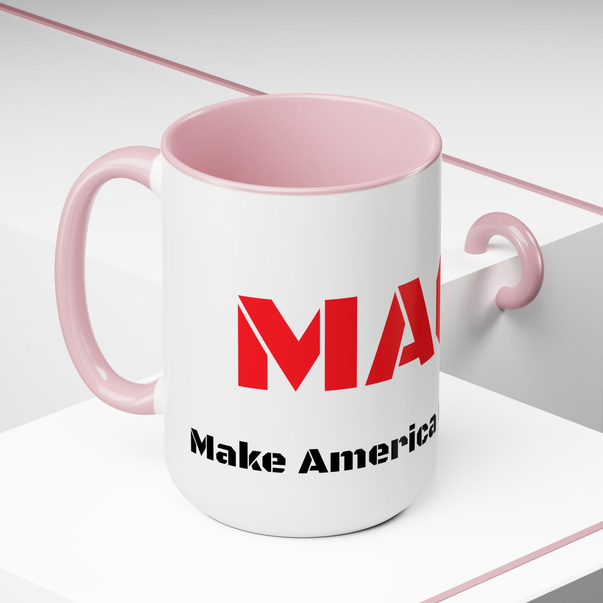 MAGA Two-Tone Coffee Mugs, 15oz