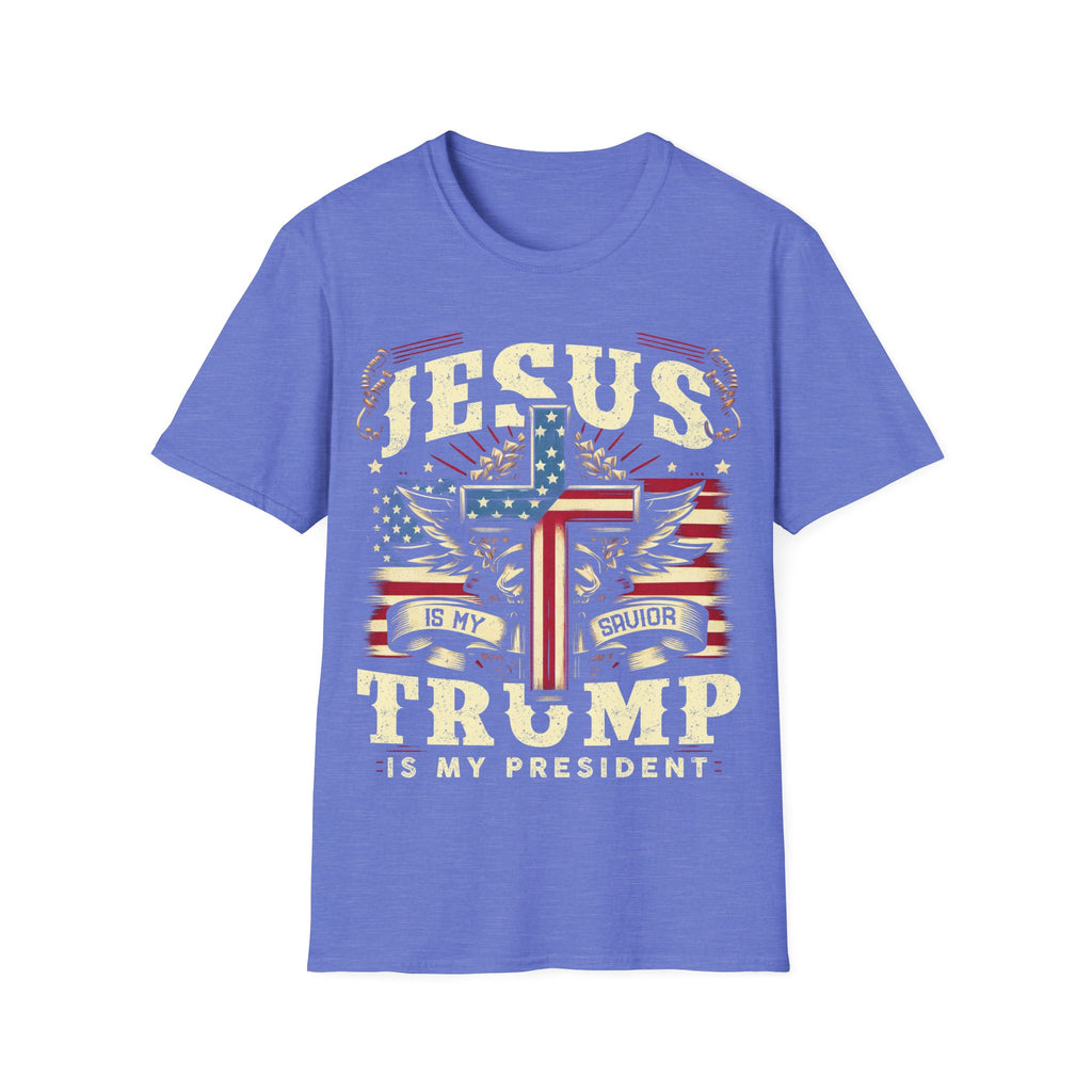 Jesus Is My Savior, Trump Is My President T-Shirt